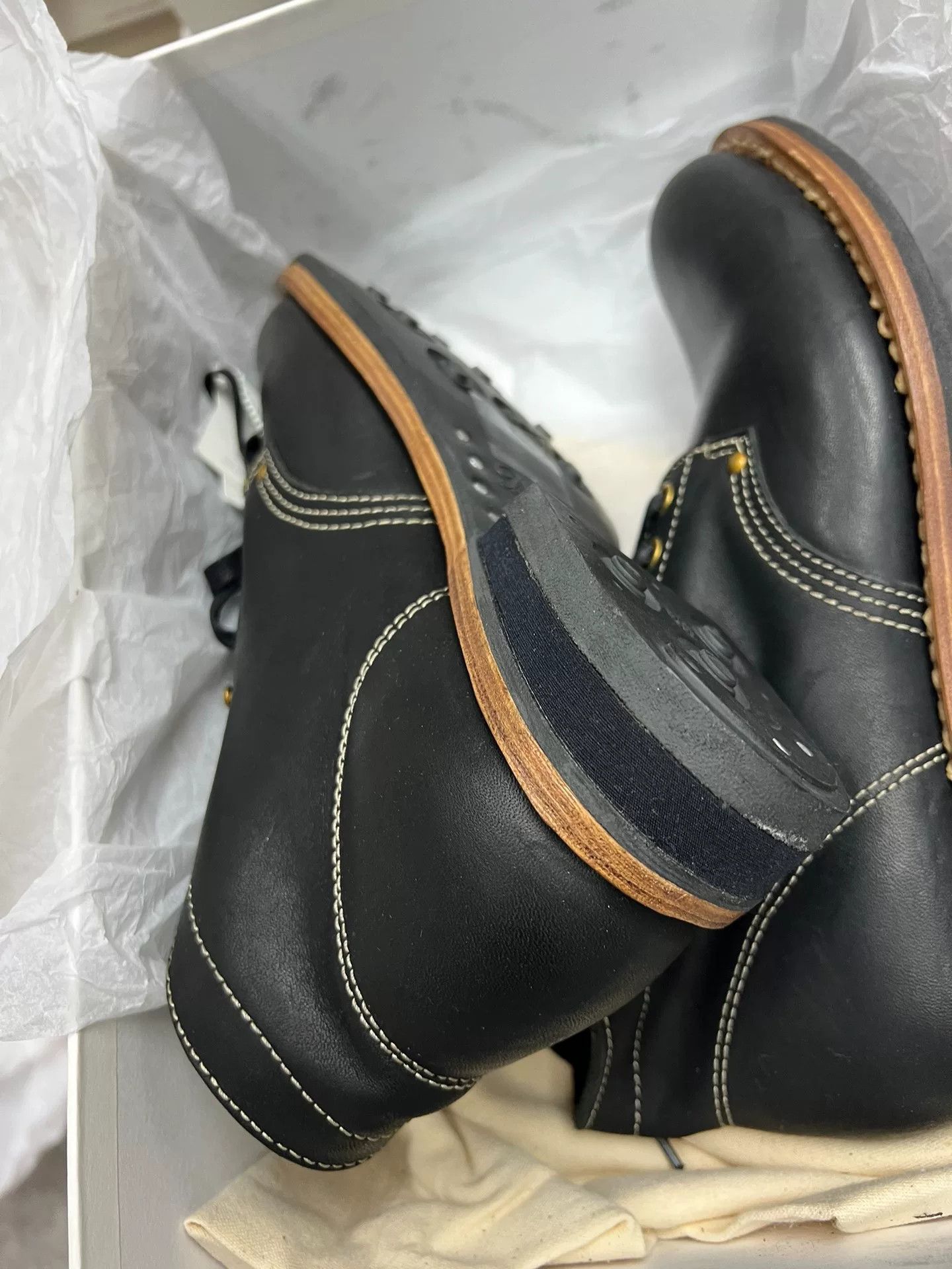 Visvim visvim brigadier boots folk in black Size US 10 / EU 43 - 4 Thumbnail