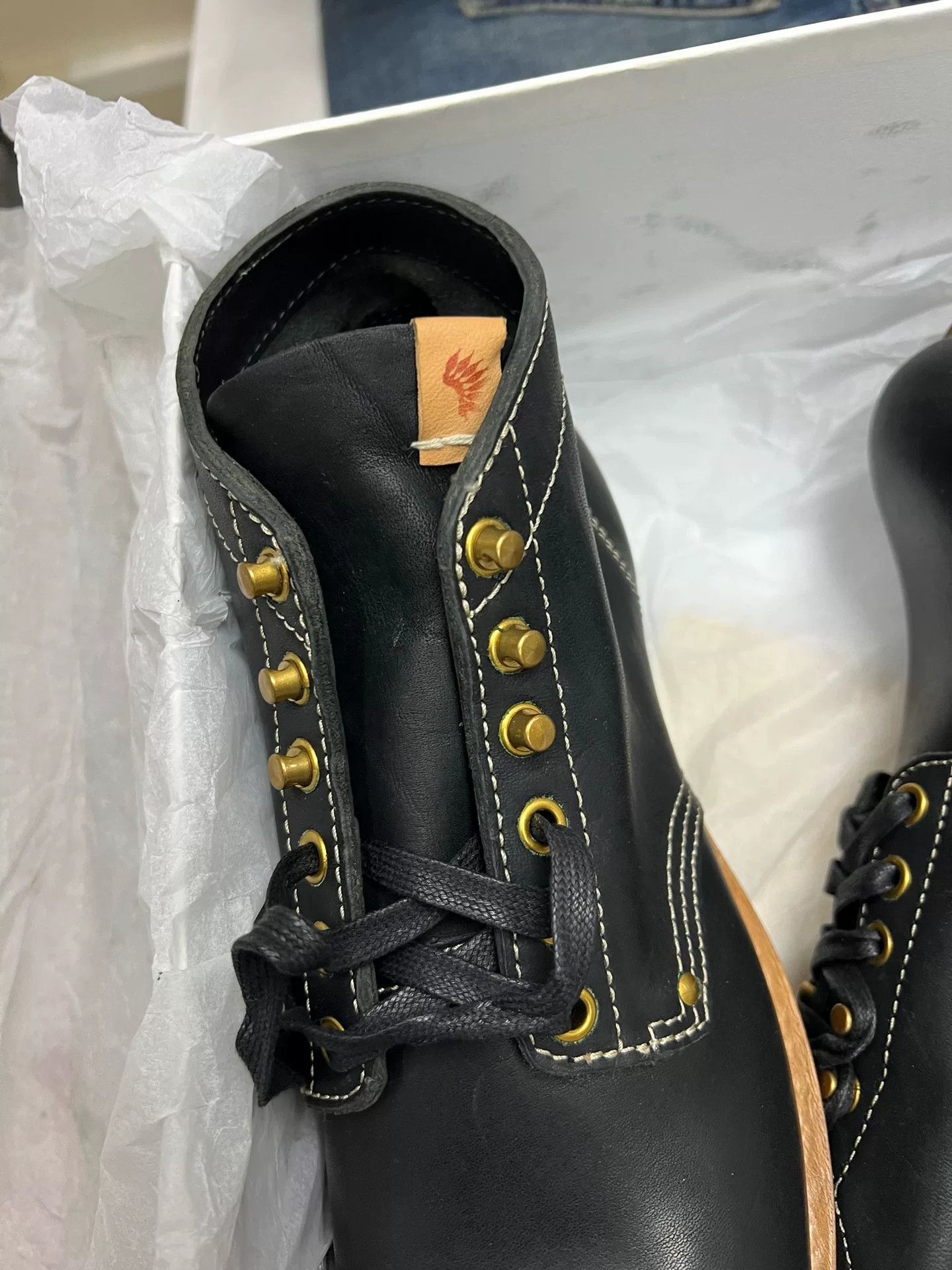 Visvim visvim brigadier boots folk in black Size US 10 / EU 43 - 6 Thumbnail