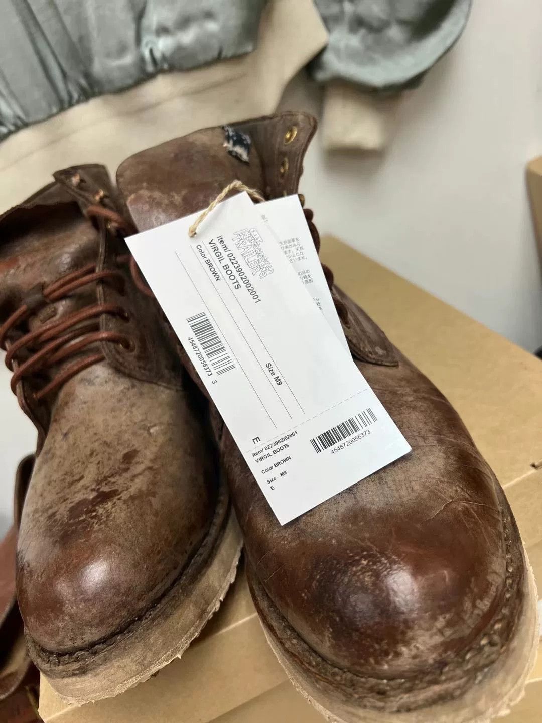 Visvim visvim ict virgil brown boots size m9 Size US 9 / EU 42 - 9 Thumbnail