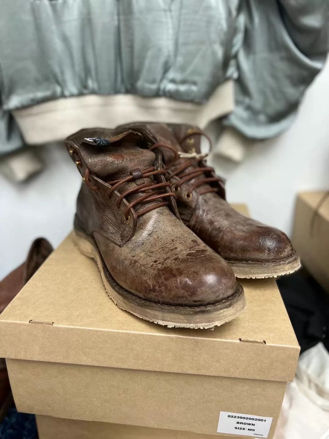Visvim visvim ict virgil brown boots size m9 Size US 9 / EU 42 - 3 Thumbnail