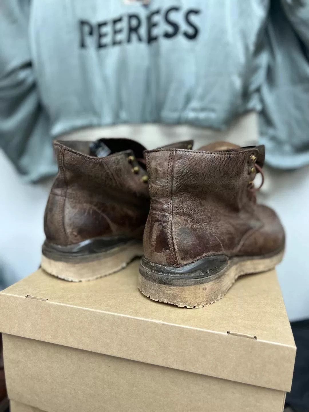 Visvim visvim ict virgil brown boots size m9 Size US 9 / EU 42 - 6 Thumbnail