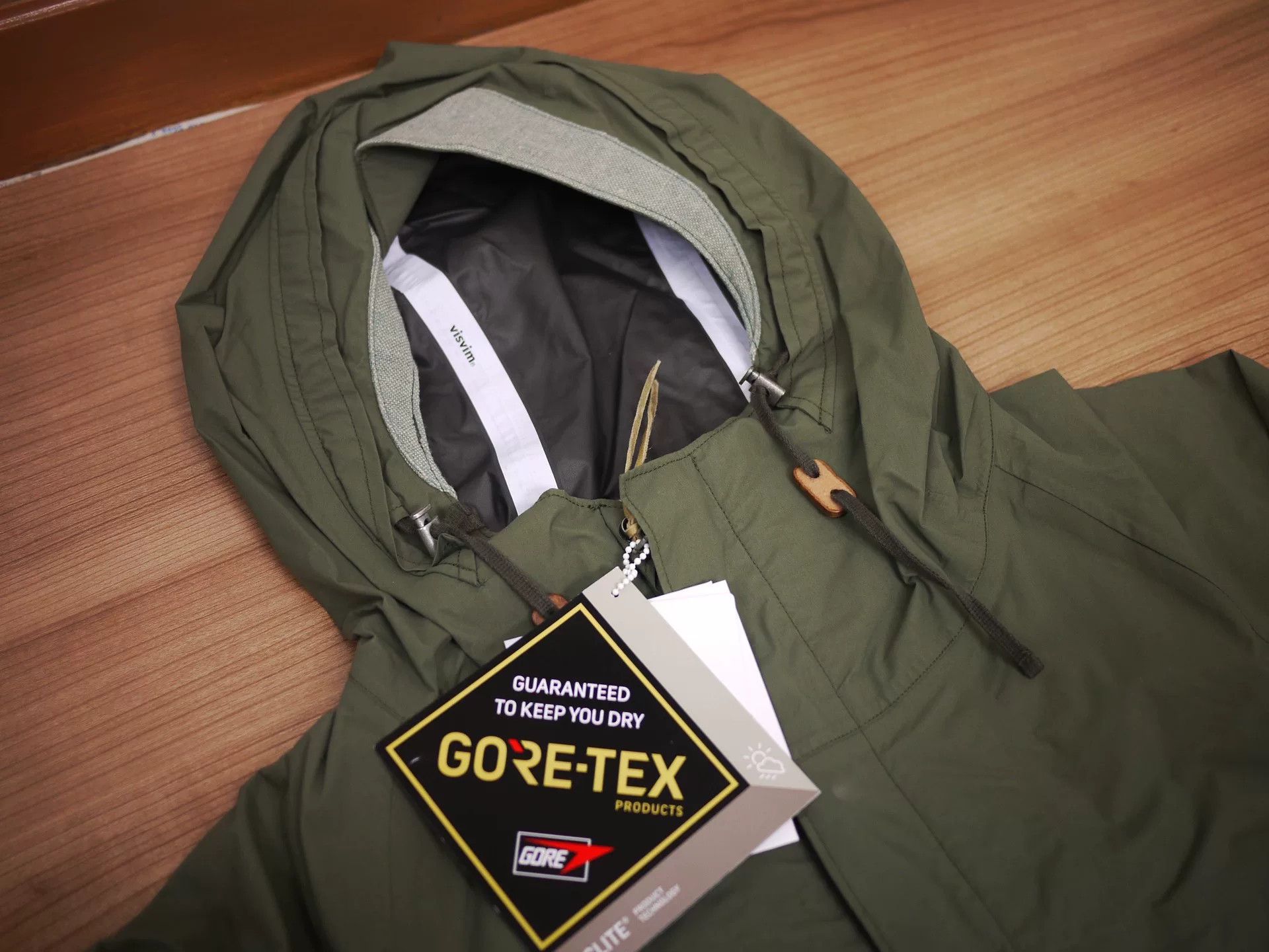 Visvim visvim nomad jacket 2.5l goretex olive Size US M / EU 48-50 / 2 - 3 Thumbnail