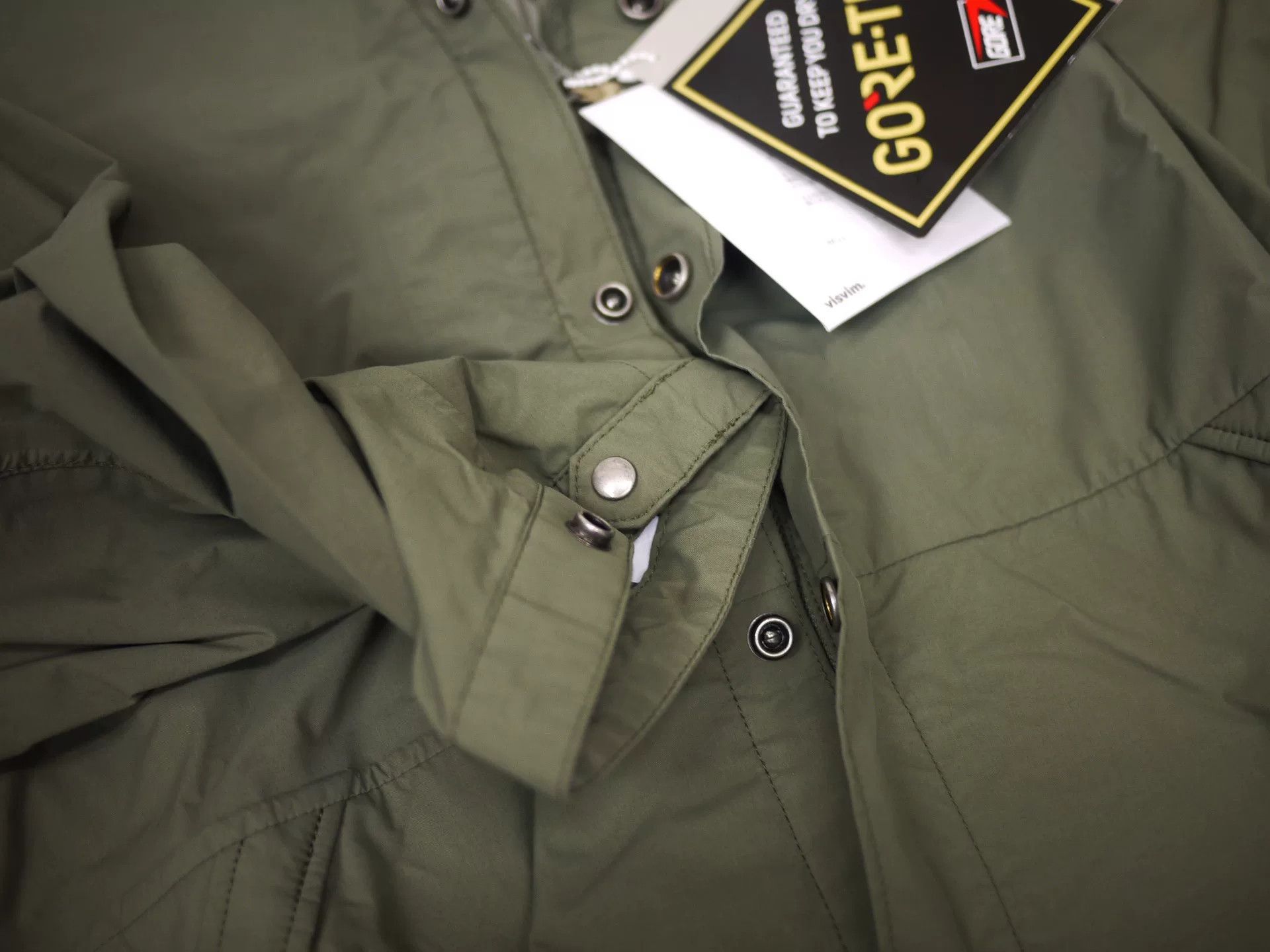 Visvim visvim nomad jacket 2.5l goretex olive Size US M / EU 48-50 / 2 - 8 Thumbnail