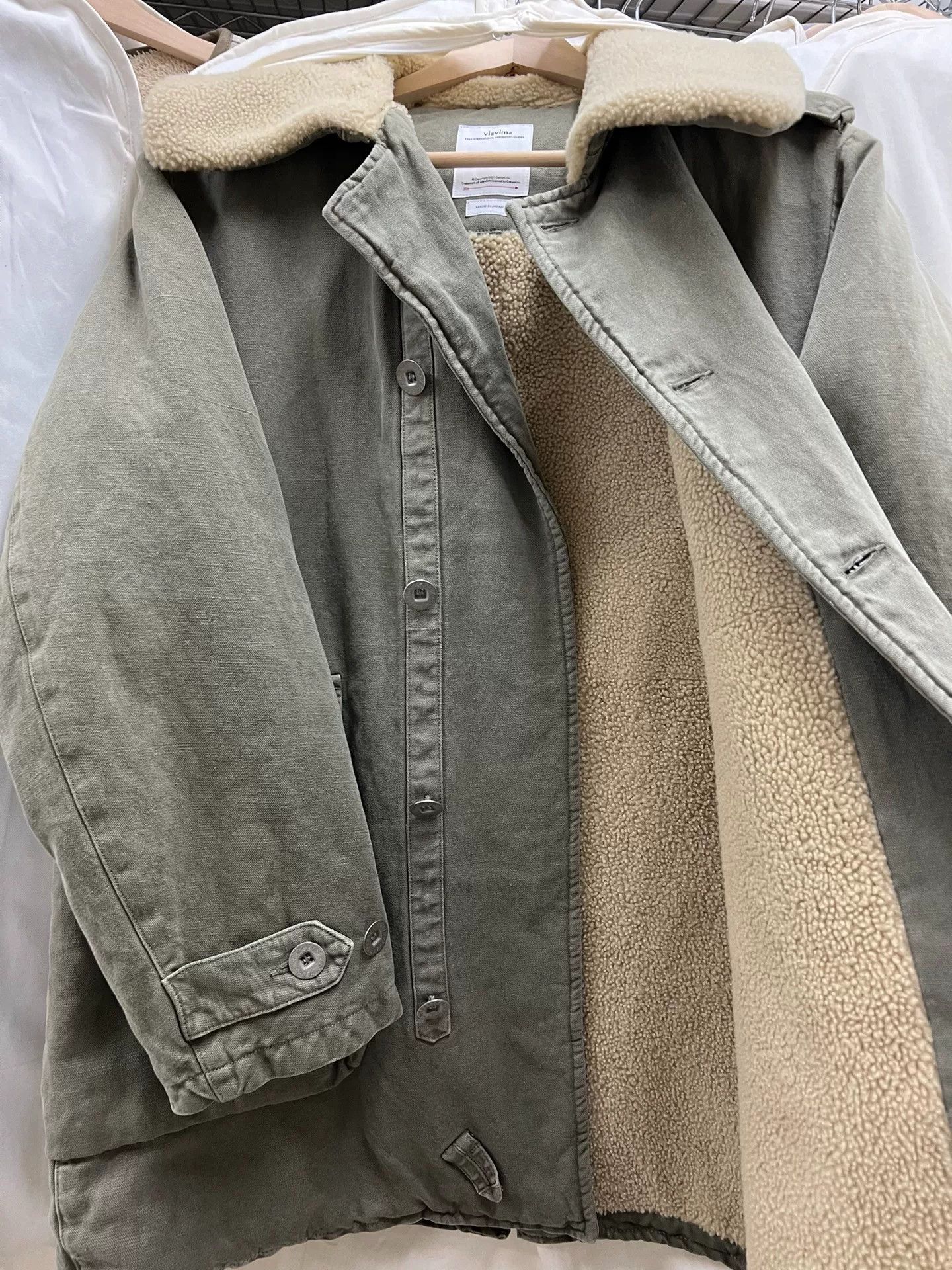 Visvim visvim winfield coat in olive green Size US M / EU 48-50 / 2 - 5 Thumbnail