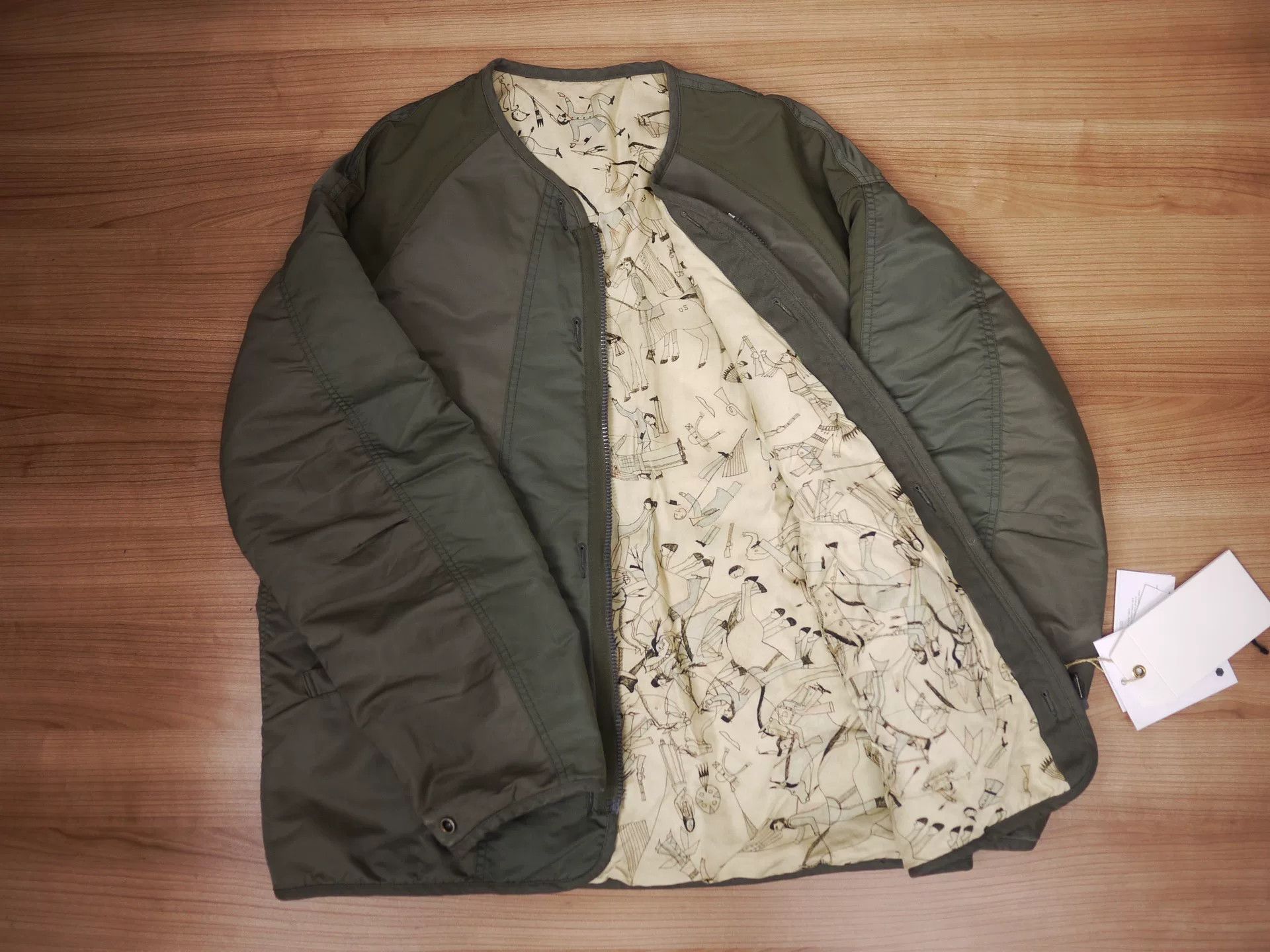 Visvim visvim ict iris jkt in olive green Size US S / EU 44-46 / 1 - 5 Thumbnail