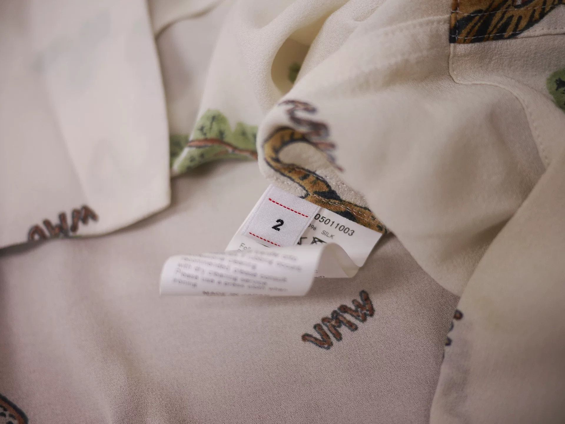 Visvim visvim copa silk shirt in white Size US S / EU 44-46 / 1 - 9 Thumbnail