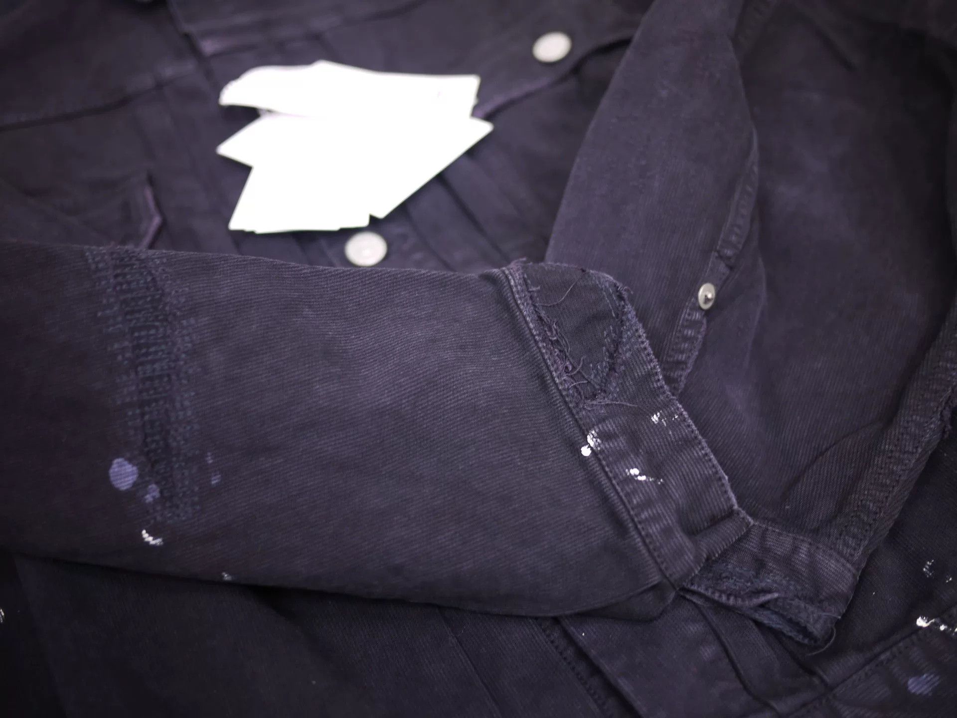 Visvim Visvim 101XX JKT Crash Black Denim Jacket Size US S / EU 44-46 / 1 - 3 Thumbnail
