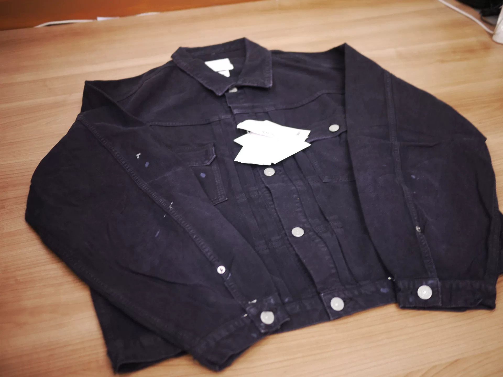 Visvim Visvim 101XX JKT Crash Black Denim Jacket Size US S / EU 44-46 / 1 - 2 Thumbnail