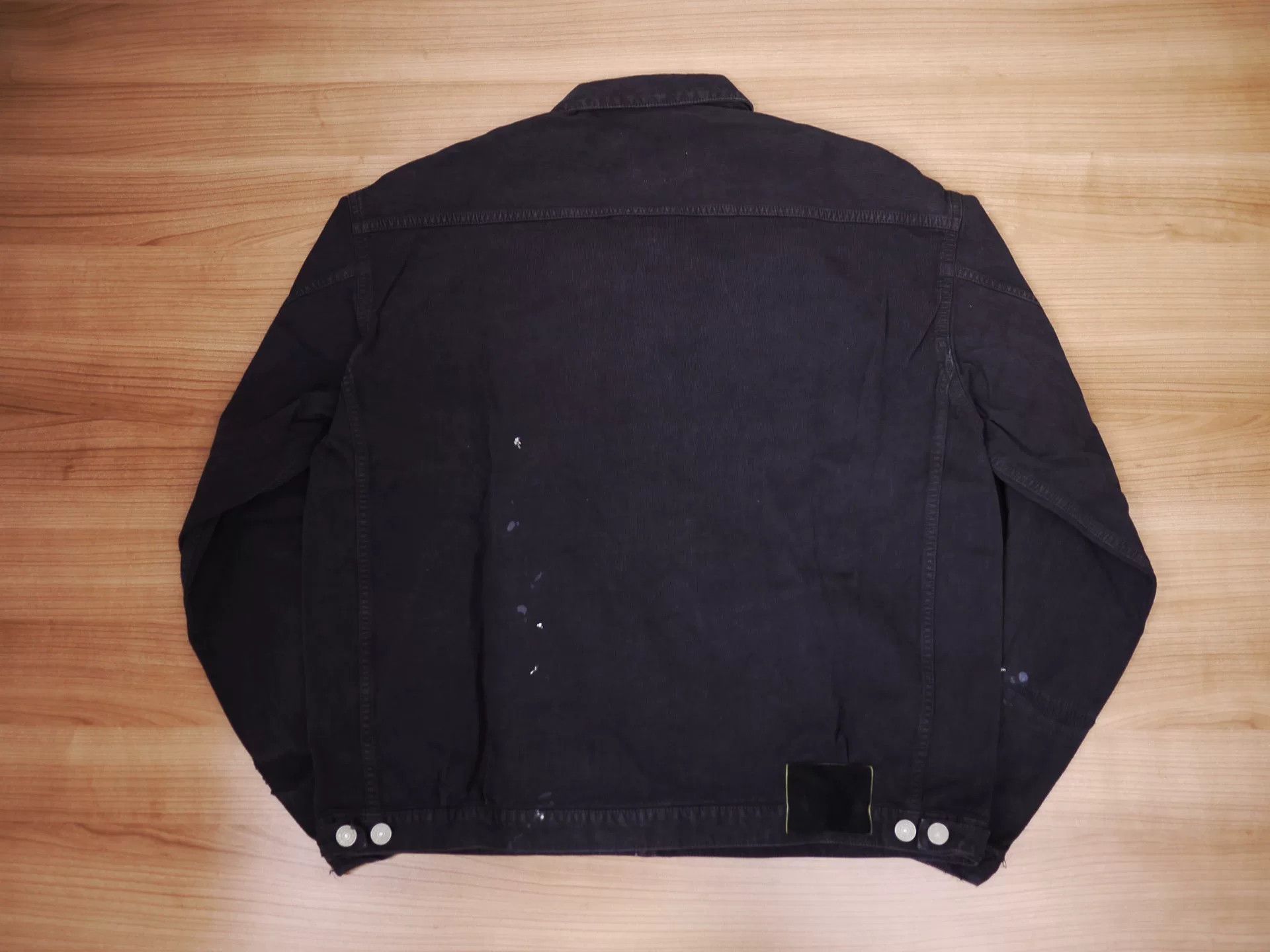 Visvim Visvim 101XX JKT Crash Black Denim Jacket Size US S / EU 44-46 / 1 - 6 Thumbnail