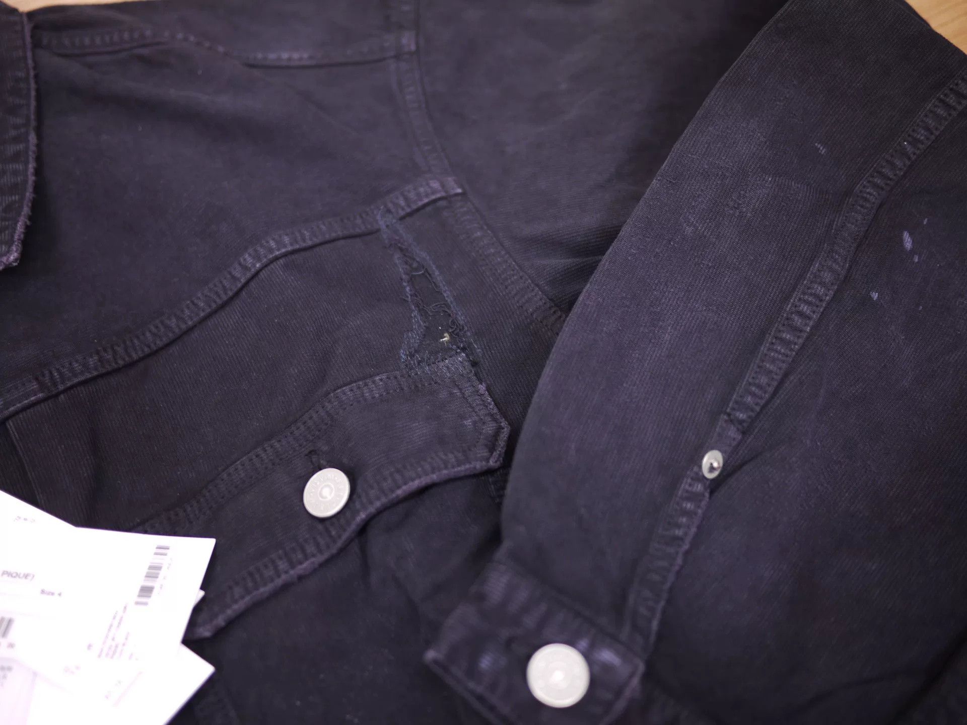 Visvim Visvim 101XX JKT Crash Black Denim Jacket Size US S / EU 44-46 / 1 - 5 Thumbnail