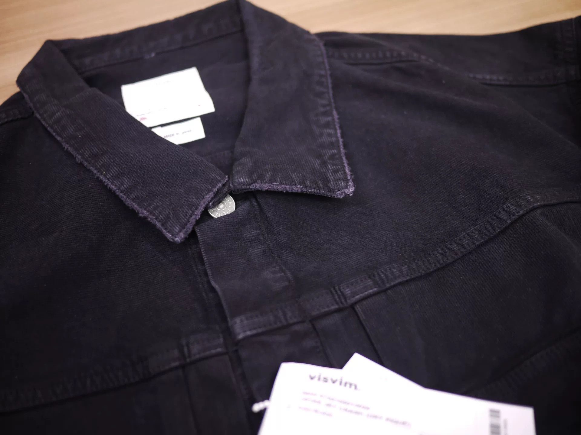 Visvim Visvim 101XX JKT Crash Black Denim Jacket Size US S / EU 44-46 / 1 - 4 Thumbnail