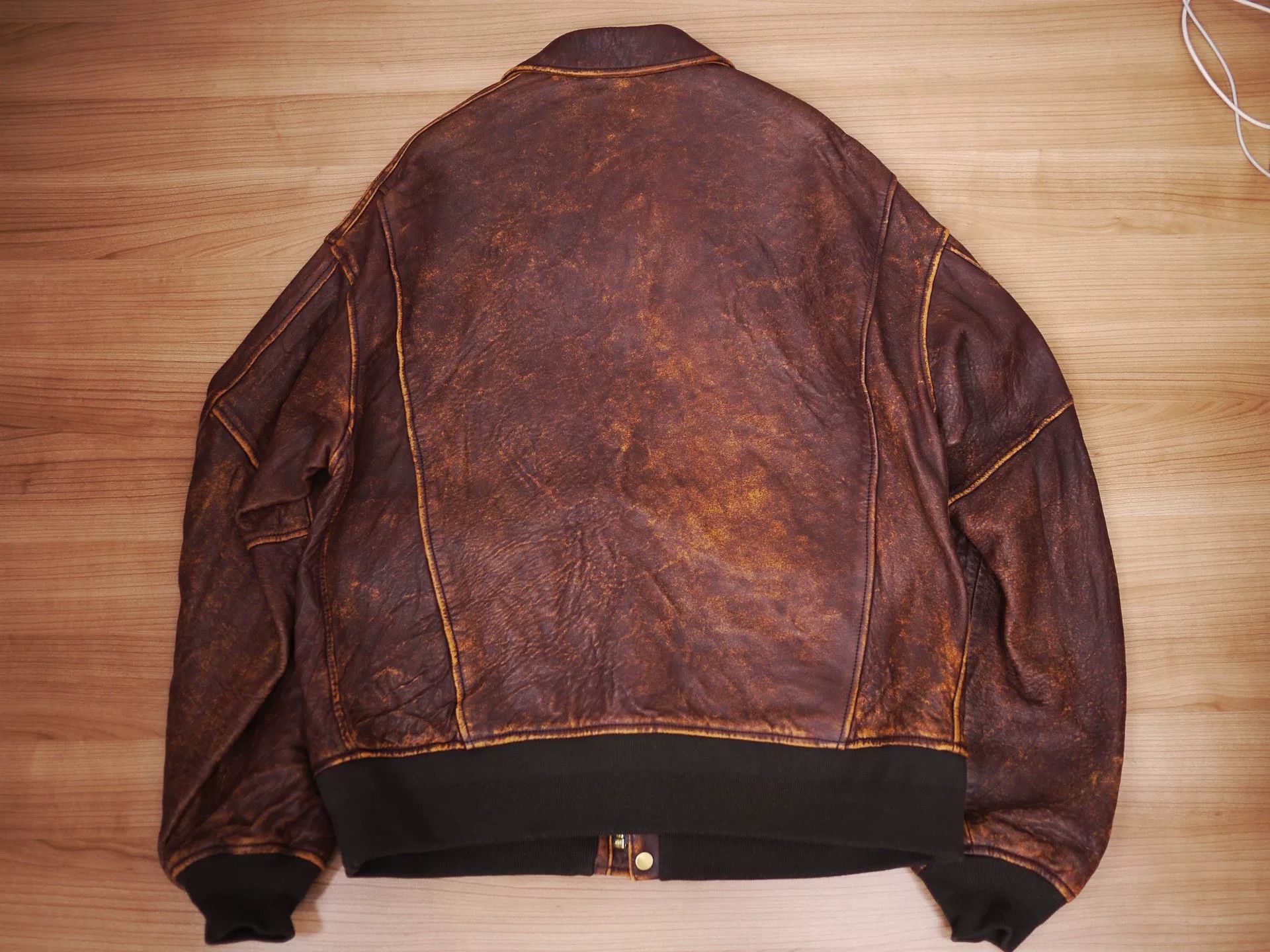 Visvim visvim elmenorf jacket burgundy leather Size US M / EU 48-50 / 2 - 5 Thumbnail
