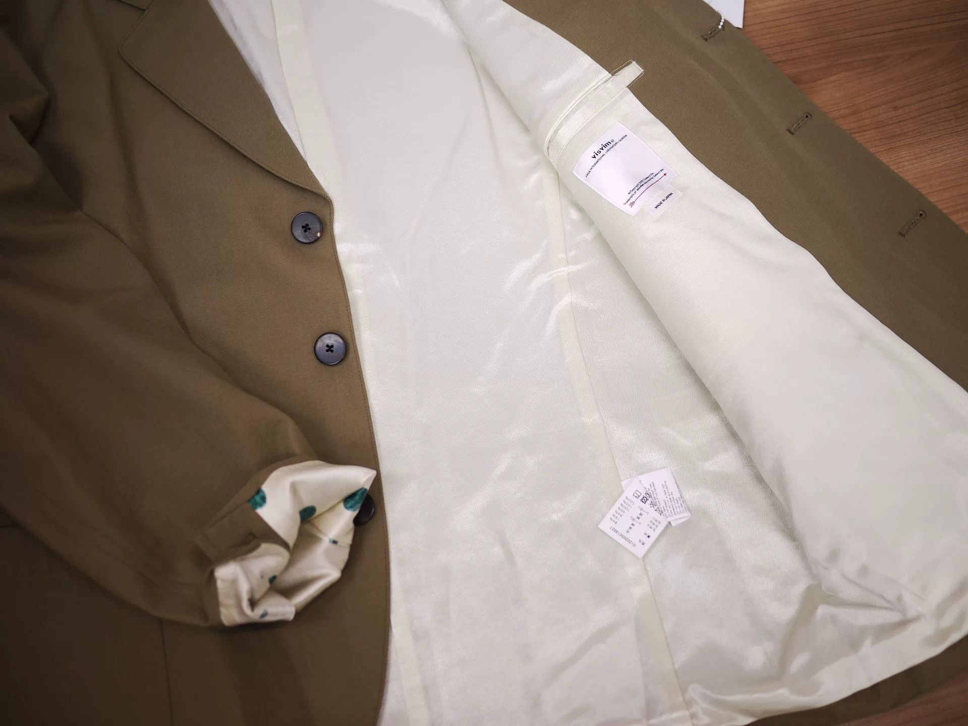 Visvim visvim kiva blazer size 3 beige Size M / US 6-8 / IT 42-44 - 7 Thumbnail