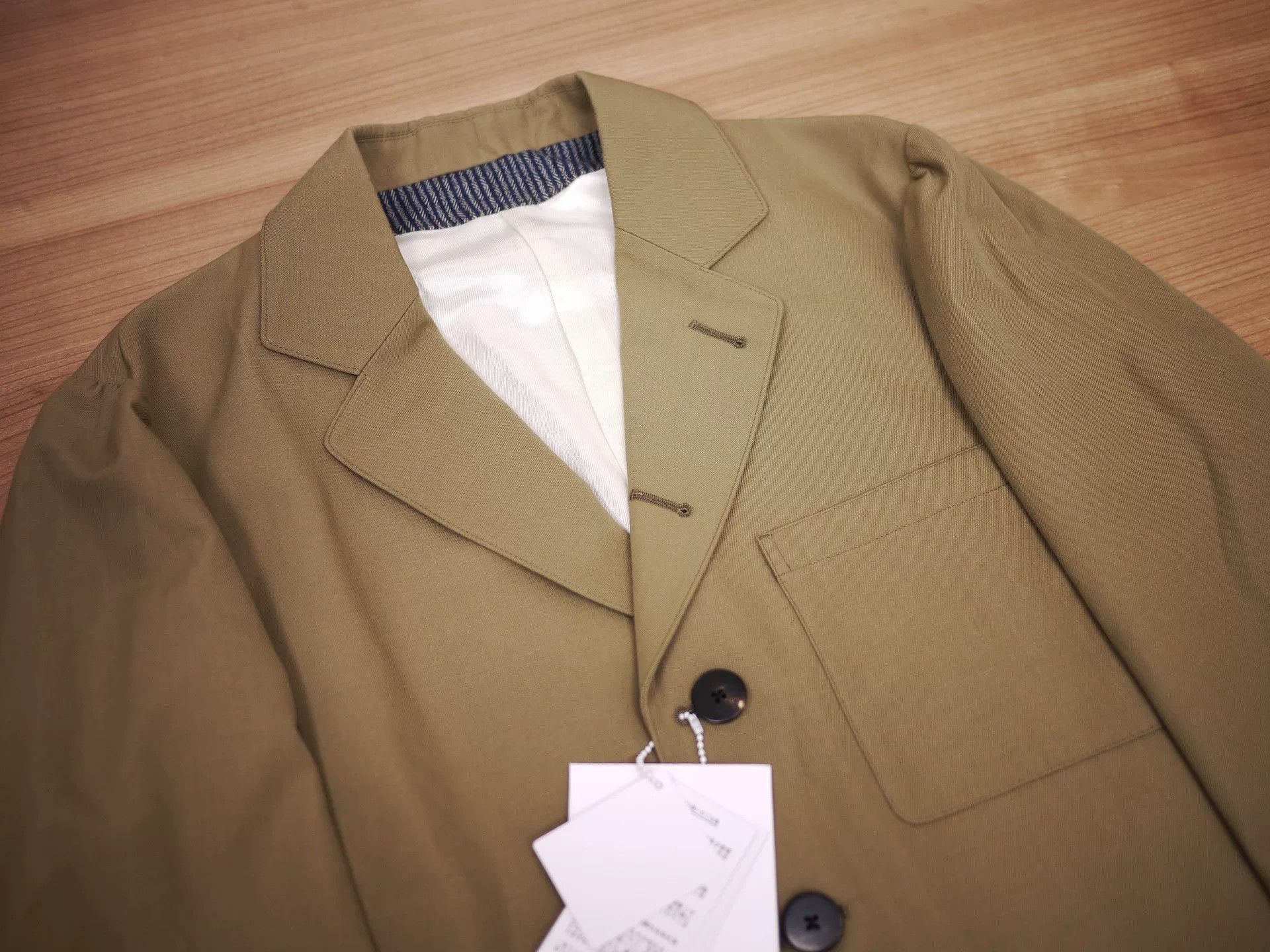 Visvim visvim kiva blazer size 3 beige Size M / US 6-8 / IT 42-44 - 5 Thumbnail