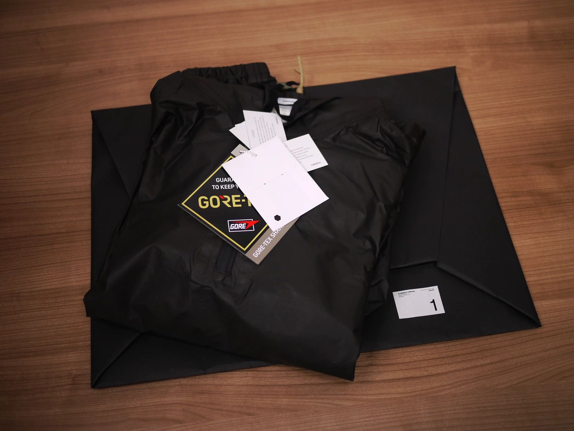 Visvim visvim black anorax 2l goretex jacket Size US S / EU 44-46 / 1 - 5 Thumbnail