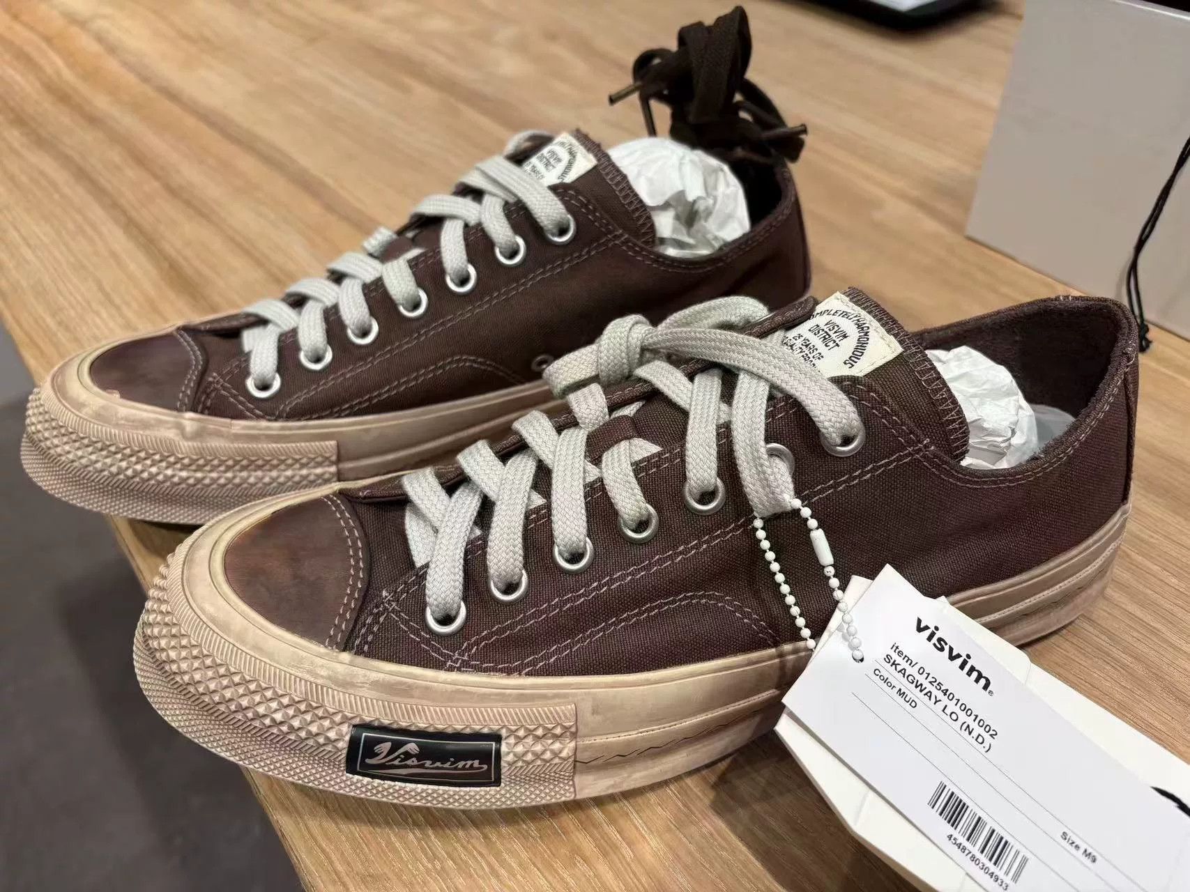 Visvim visvim skagway n.d sneakers in mud color Size US 9 / EU 42 - 4 Thumbnail