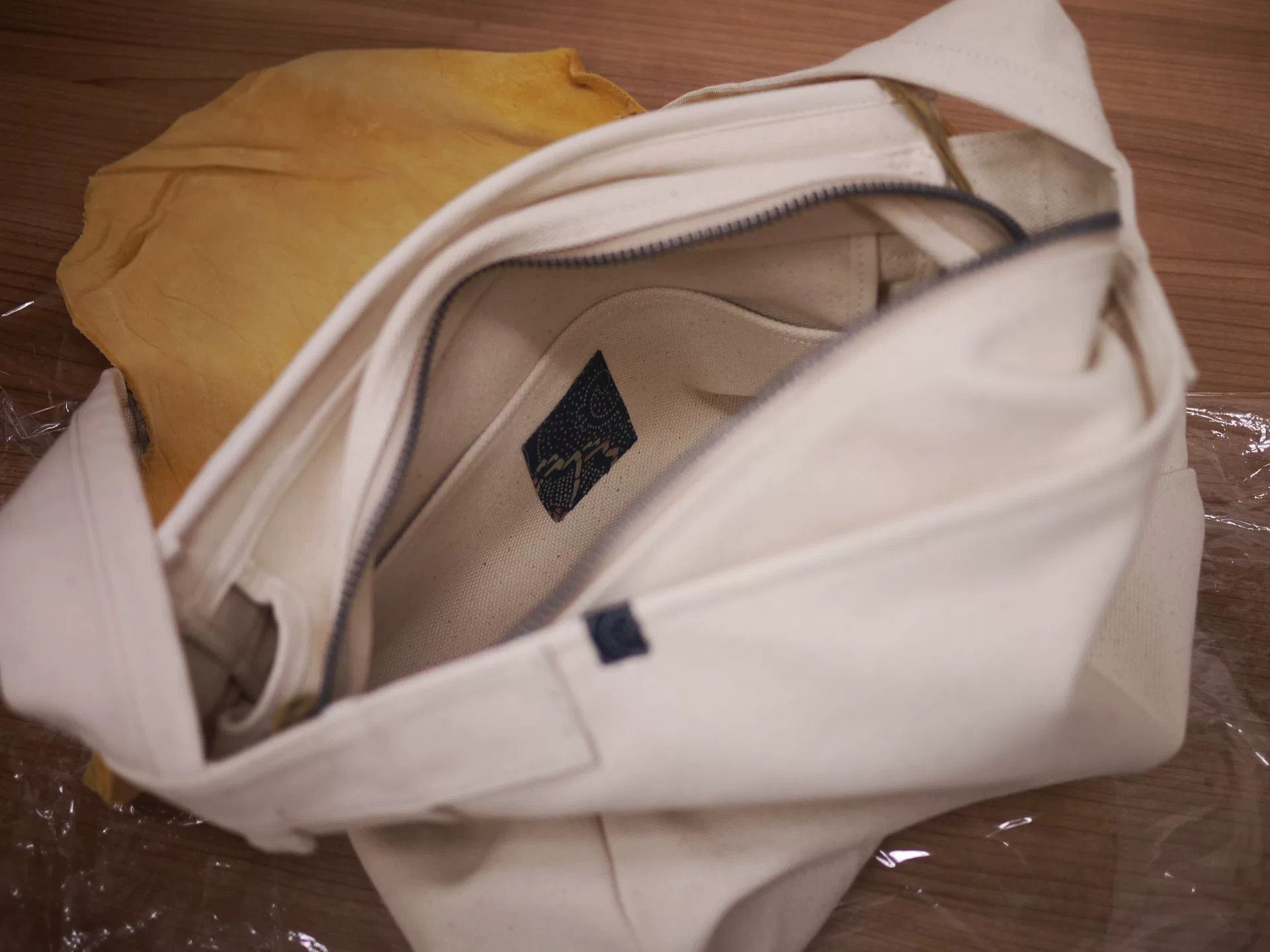 Visvim visvim ict ut satchel bag in ivory Size ONE SIZE - 6 Thumbnail