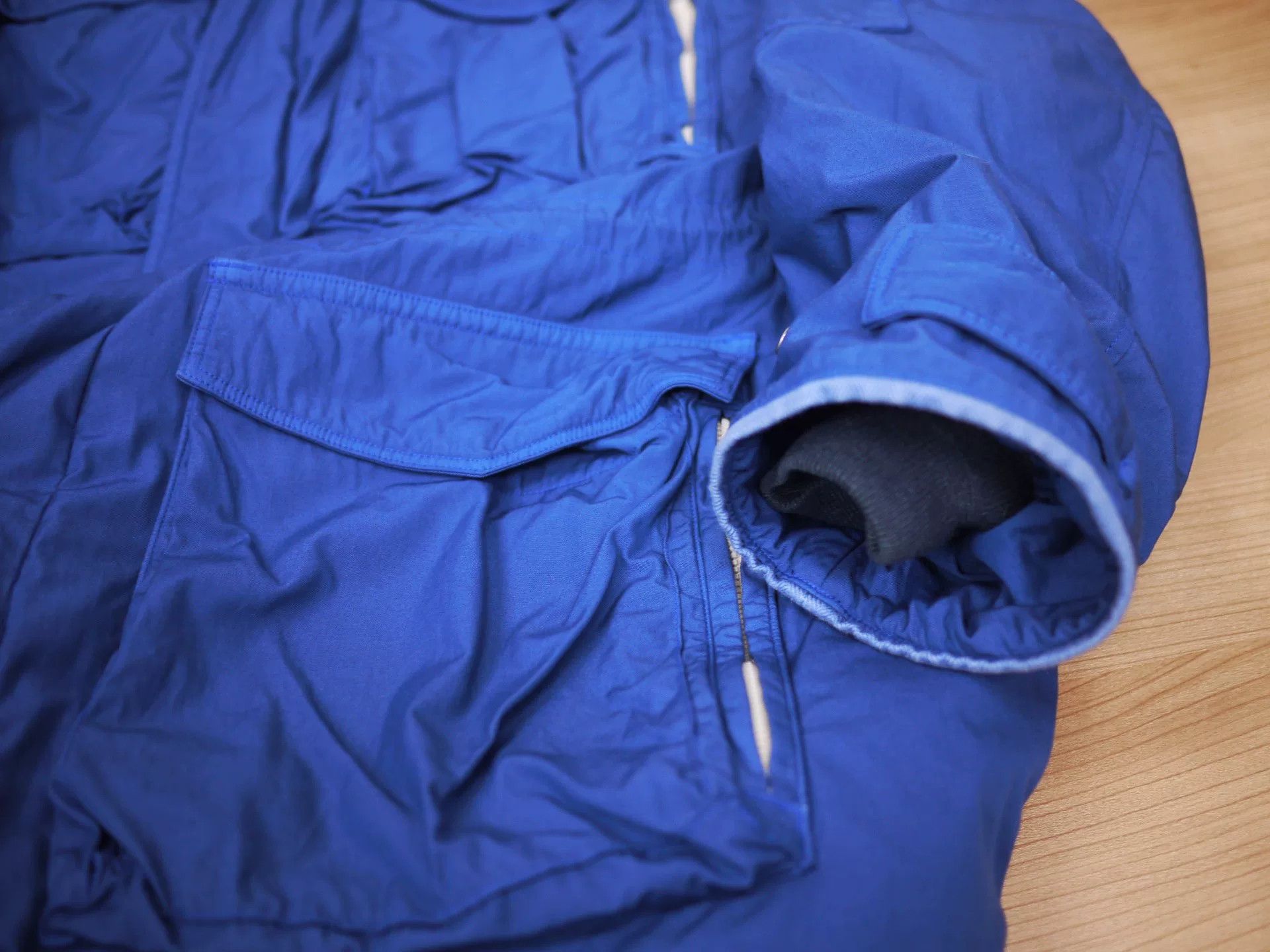 Visvim visvim krupa field down jacket in blue Size US M / EU 48-50 / 2 - 3 Thumbnail