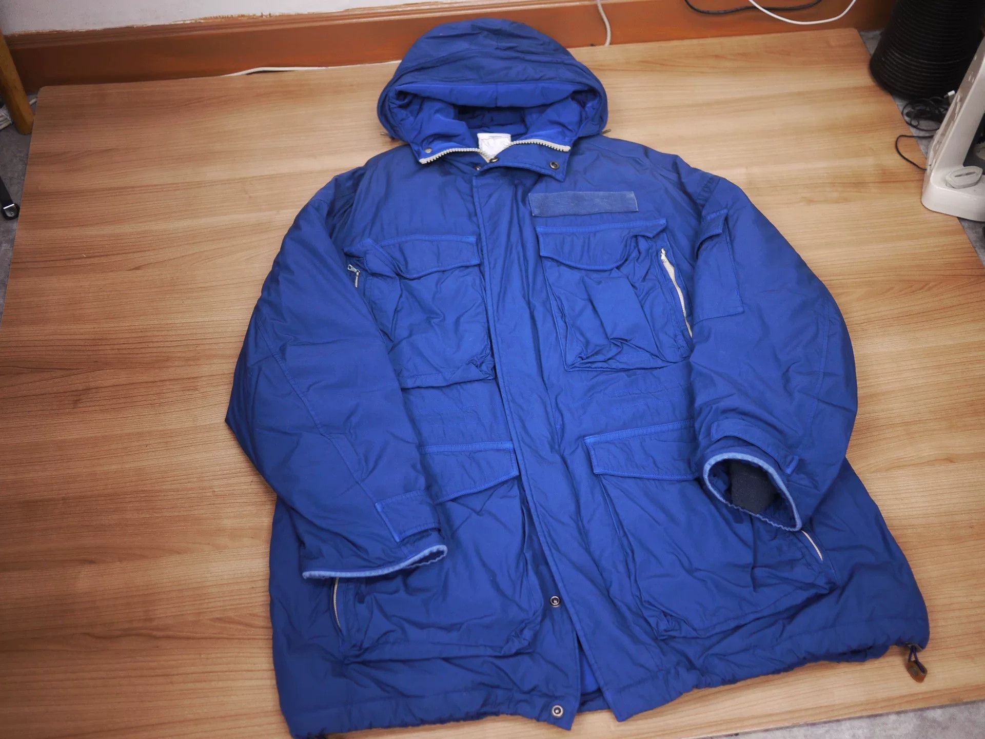 Visvim visvim krupa field down jacket in blue Size US M / EU 48-50 / 2 - 2 Thumbnail