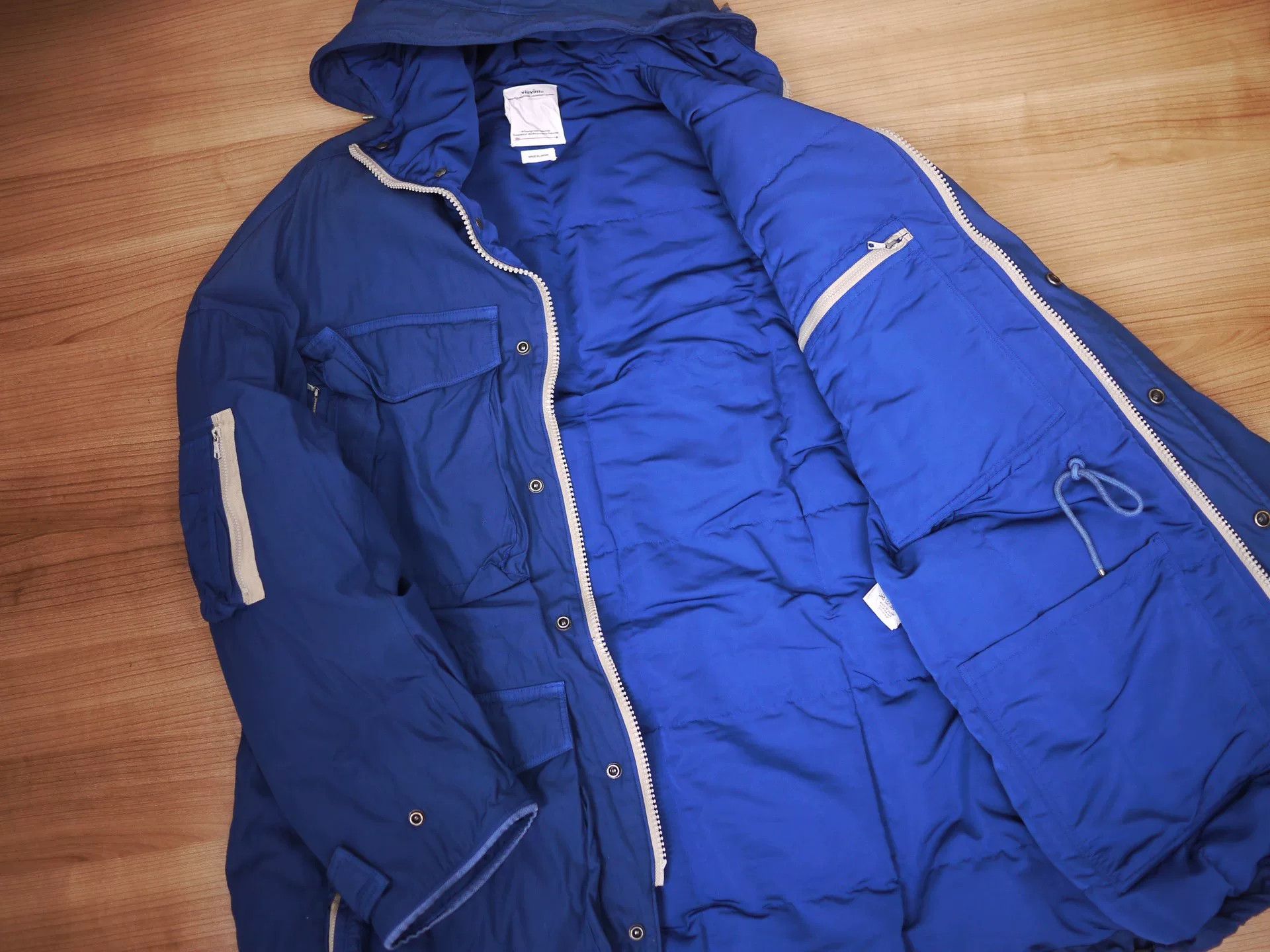 Visvim visvim krupa field down jacket in blue Size US M / EU 48-50 / 2 - 7 Thumbnail