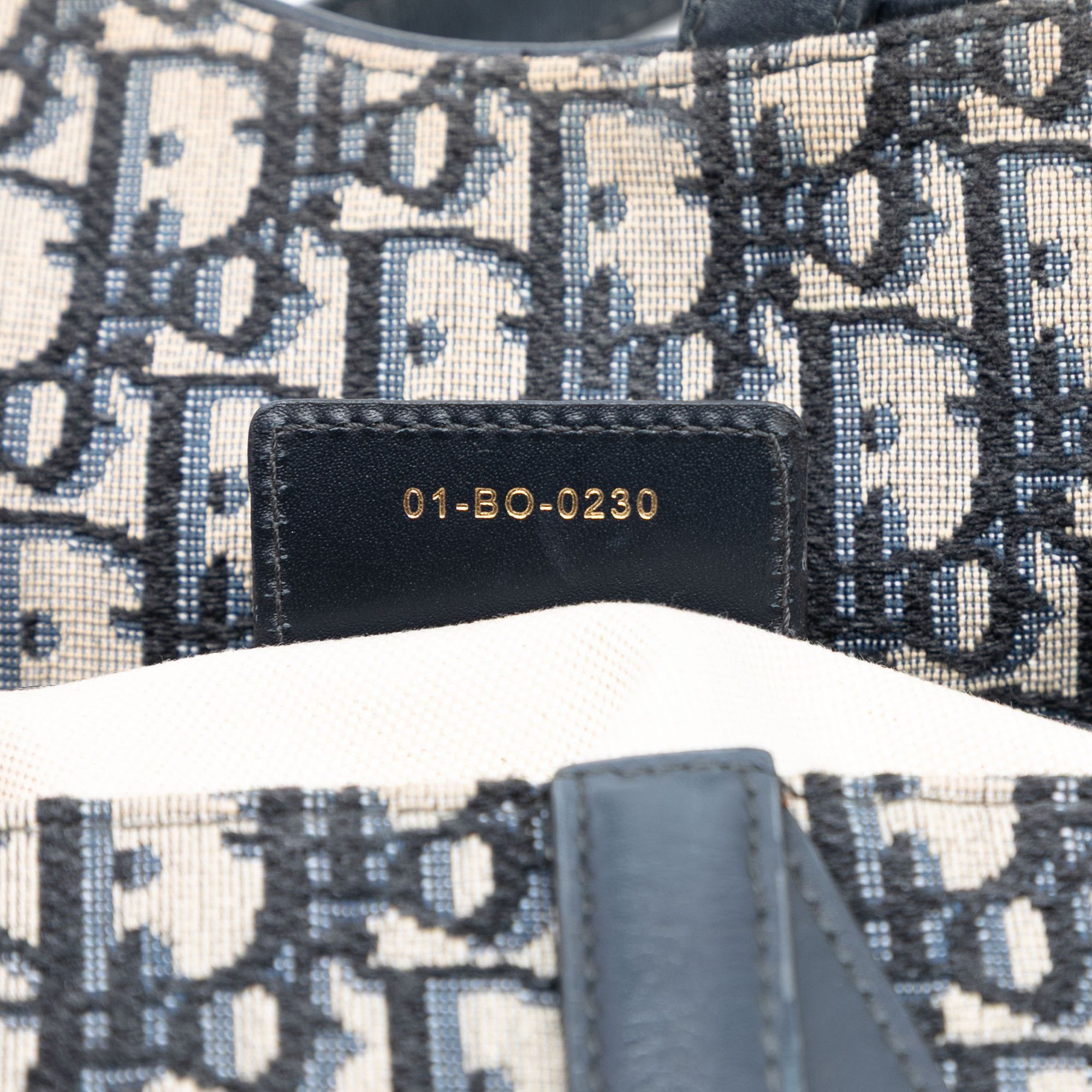 Dior Oblique Canvas Saddle Bag