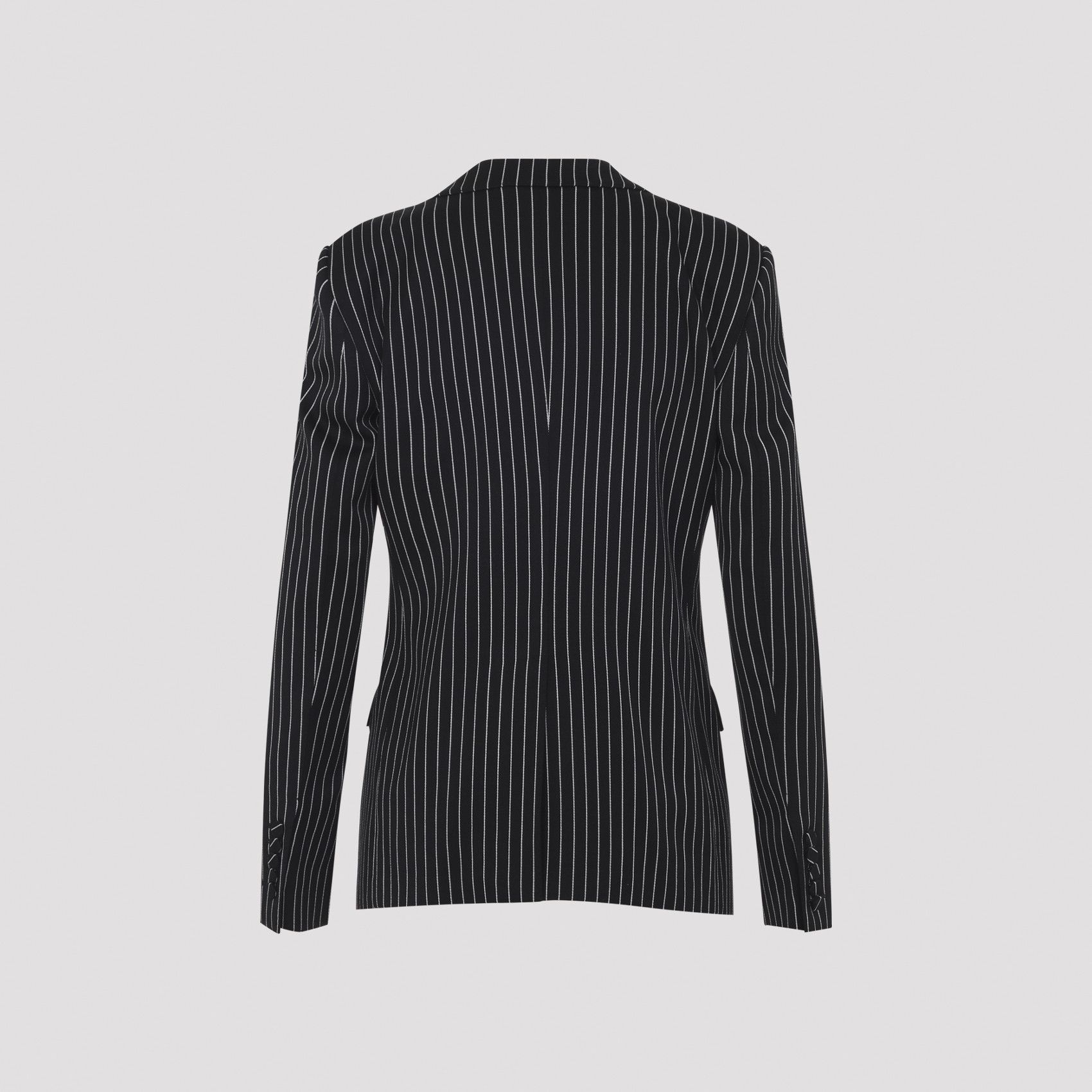 Tom Ford Tom Ford Striped Wool Barathea Jacket Size M / US 6-8 / IT 42-44 - 2 Thumbnail