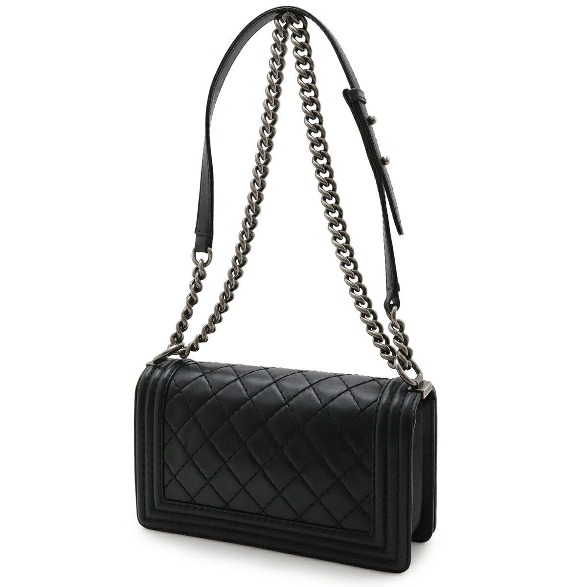 Chanel Chanel Chanel Boy Chanel Soft Calf Shoulder Bag Leather Shoulder Bag A67086 DUTY FREE for USA Size ONE SIZE - 2 Thumbnail