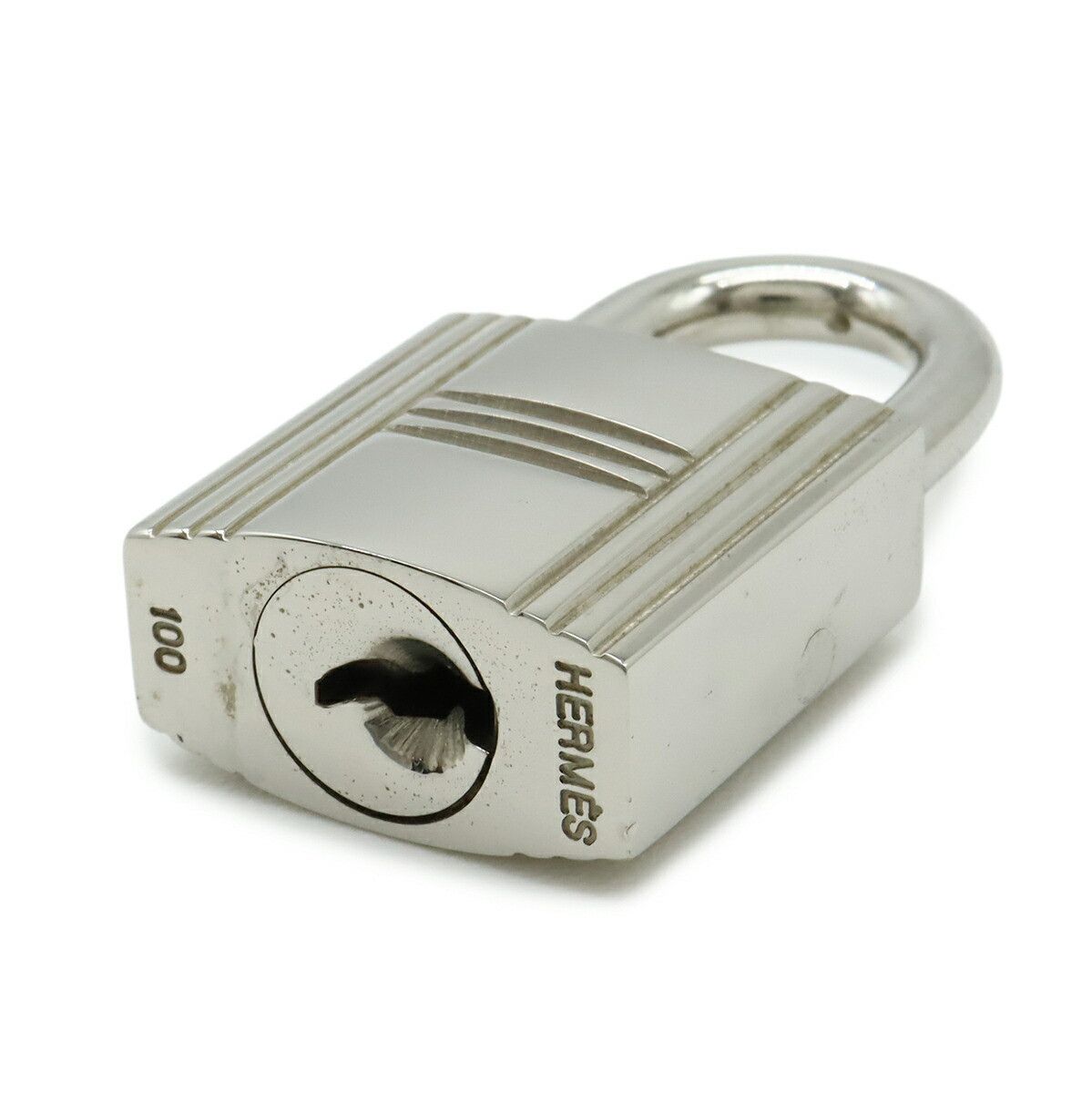 Hermes Hermes Hermès Cadena100 Padlock with Key Metal Charm DUTY FREE for USA Size ONE SIZE - 4 Thumbnail