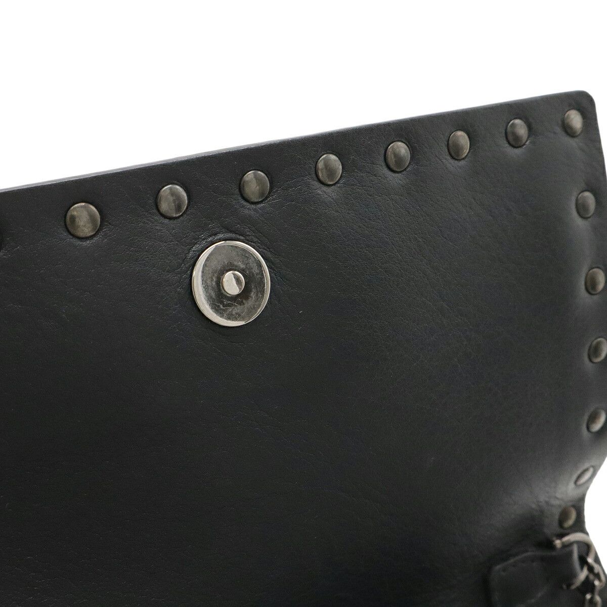 Valentino Valentino Valentino Garavani Rockstuds Leather Shoulder Bag Leather Shoulder Bag DUTY FREE for USA Size ONE SIZE - 8 Thumbnail
