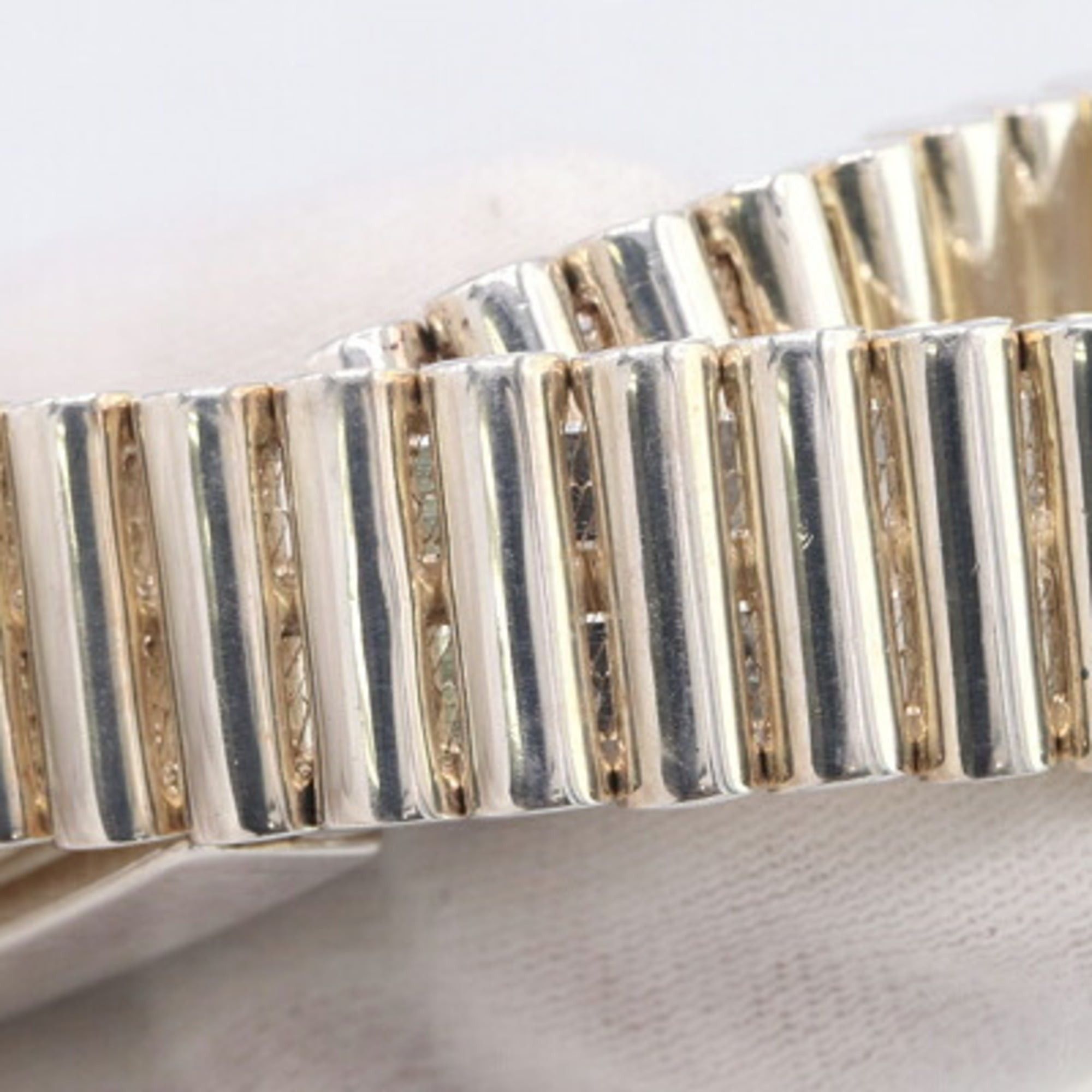 Bottega Veneta Bottega Veneta Bracelet 763230 SV Sterling Silver 925 Small Bangle with Dalmatian Stones for Men and Women Size ONE SIZE - 7 Thumbnail