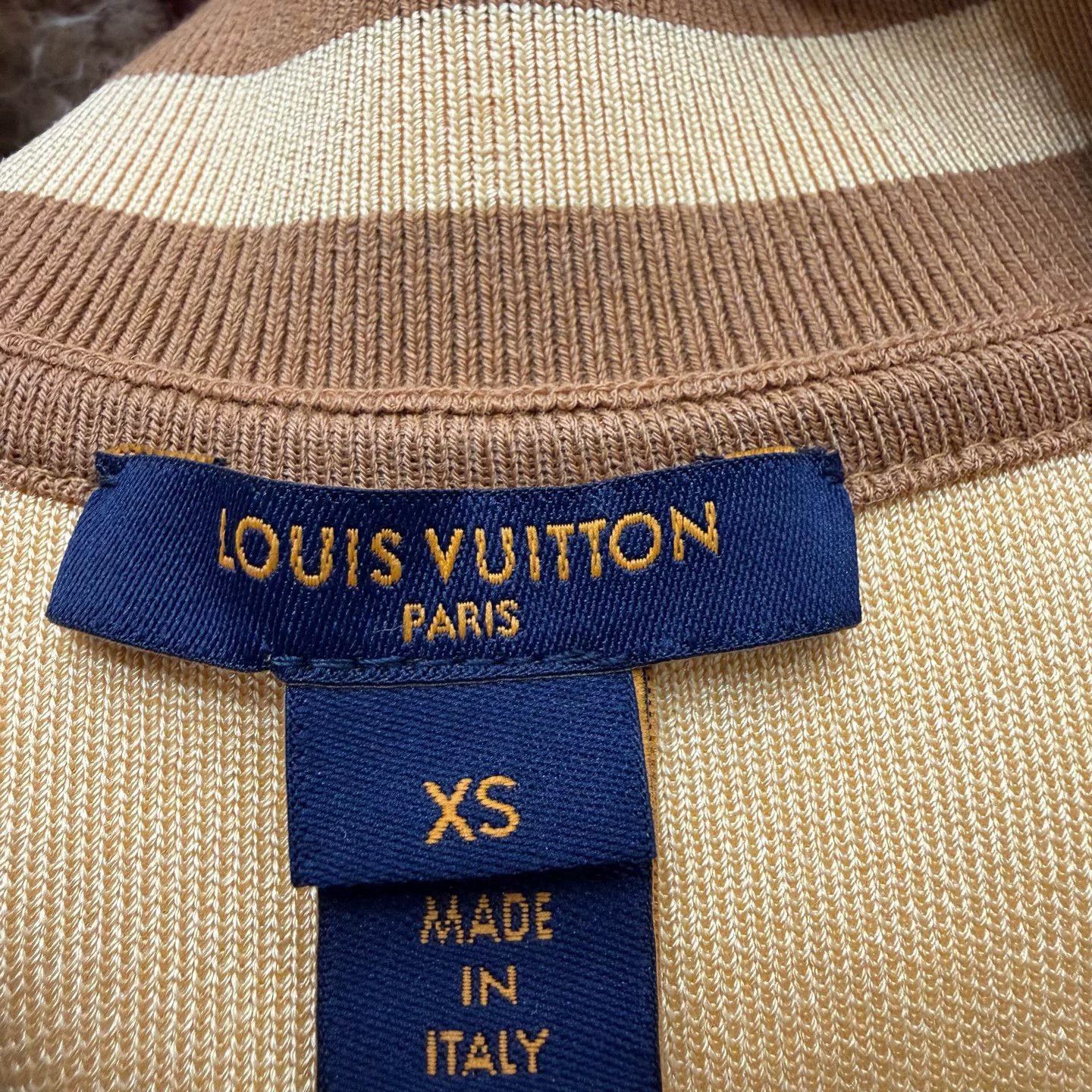 Louis Vuitton Louis Vuitton Yellow Logo Baseball Jacket Size US XS / EU 42 / 0 - 3 Thumbnail