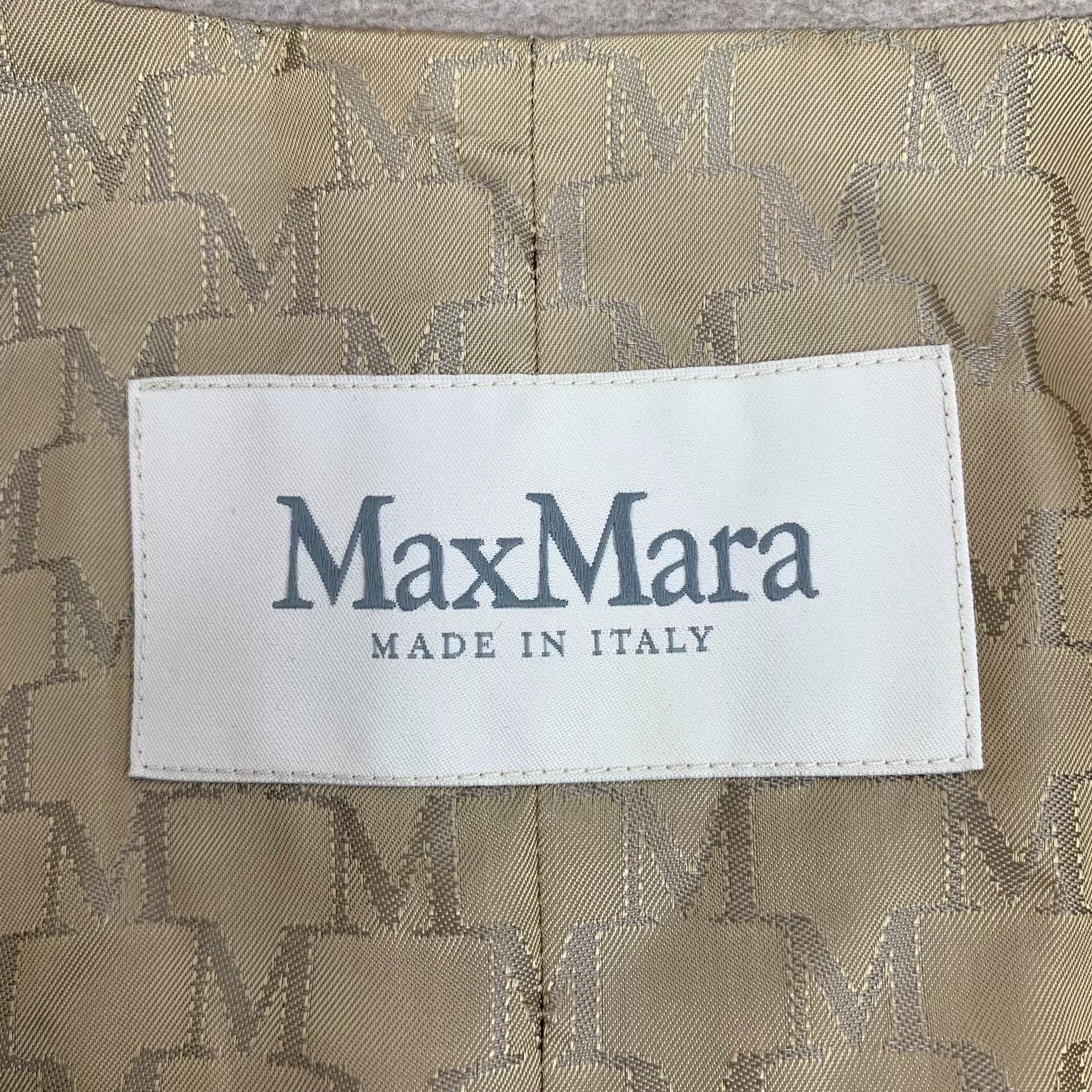 Max Mara maxmara double-breasted wool coat in beige Size US M / EU 48-50 / 2 - 6 Thumbnail