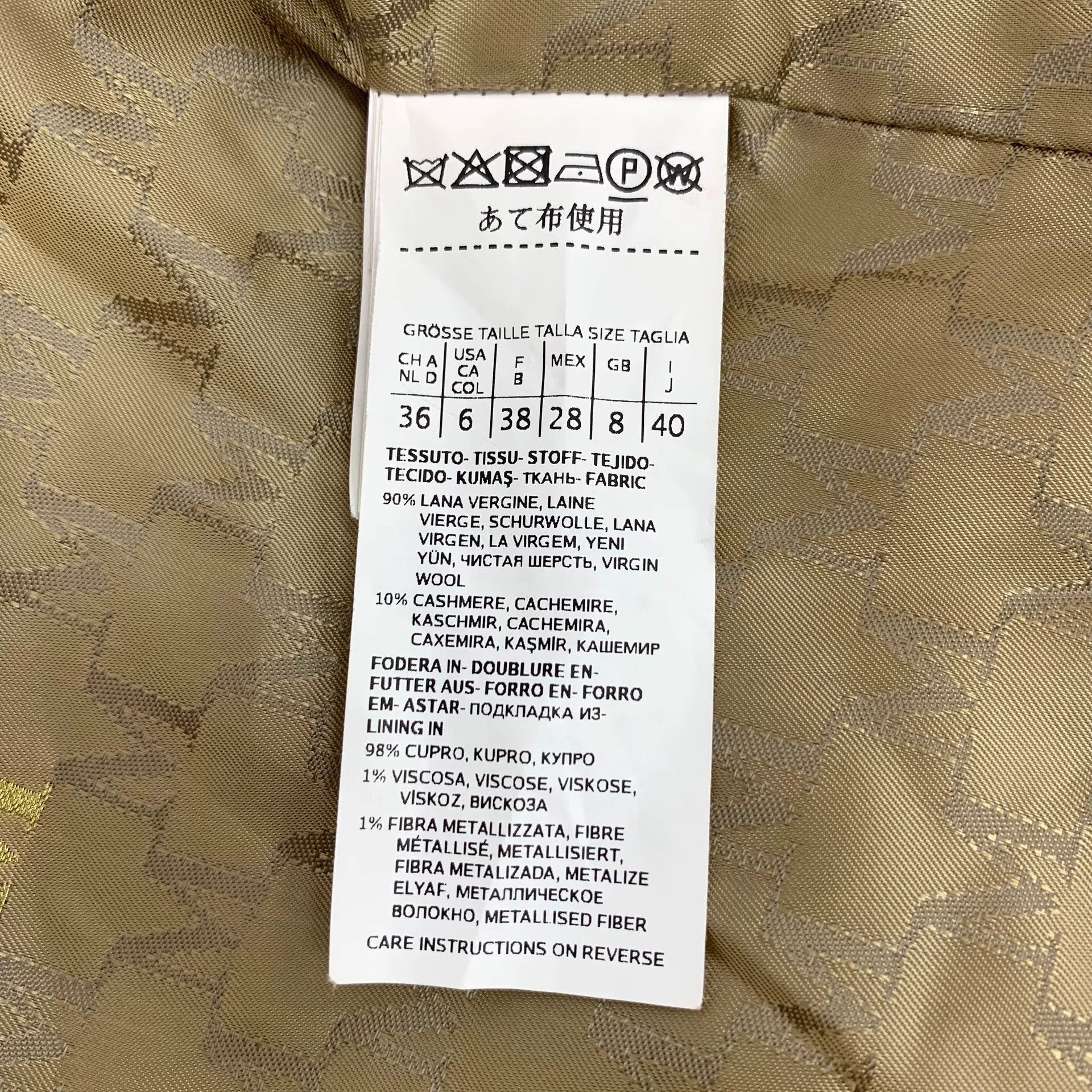 Max Mara maxmara double-breasted wool coat in beige Size US M / EU 48-50 / 2 - 8 Thumbnail