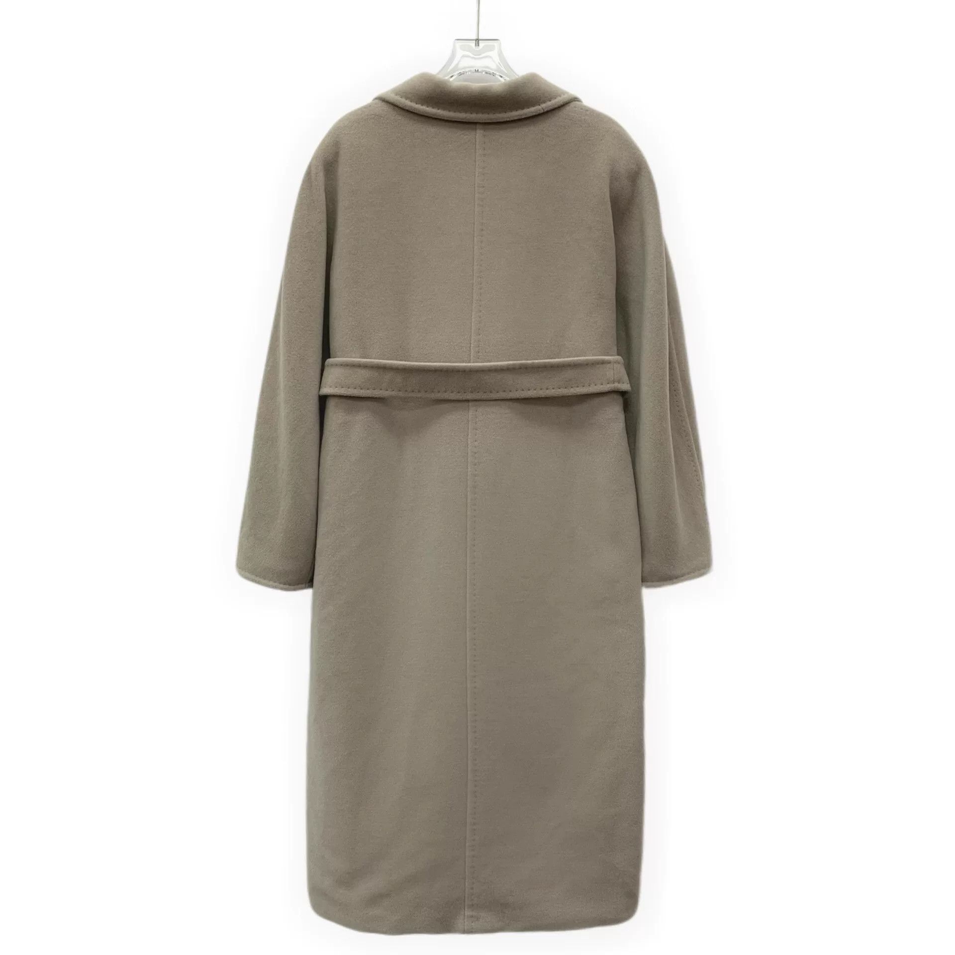 Max Mara maxmara double-breasted wool coat in beige Size US M / EU 48-50 / 2 - 2 Thumbnail