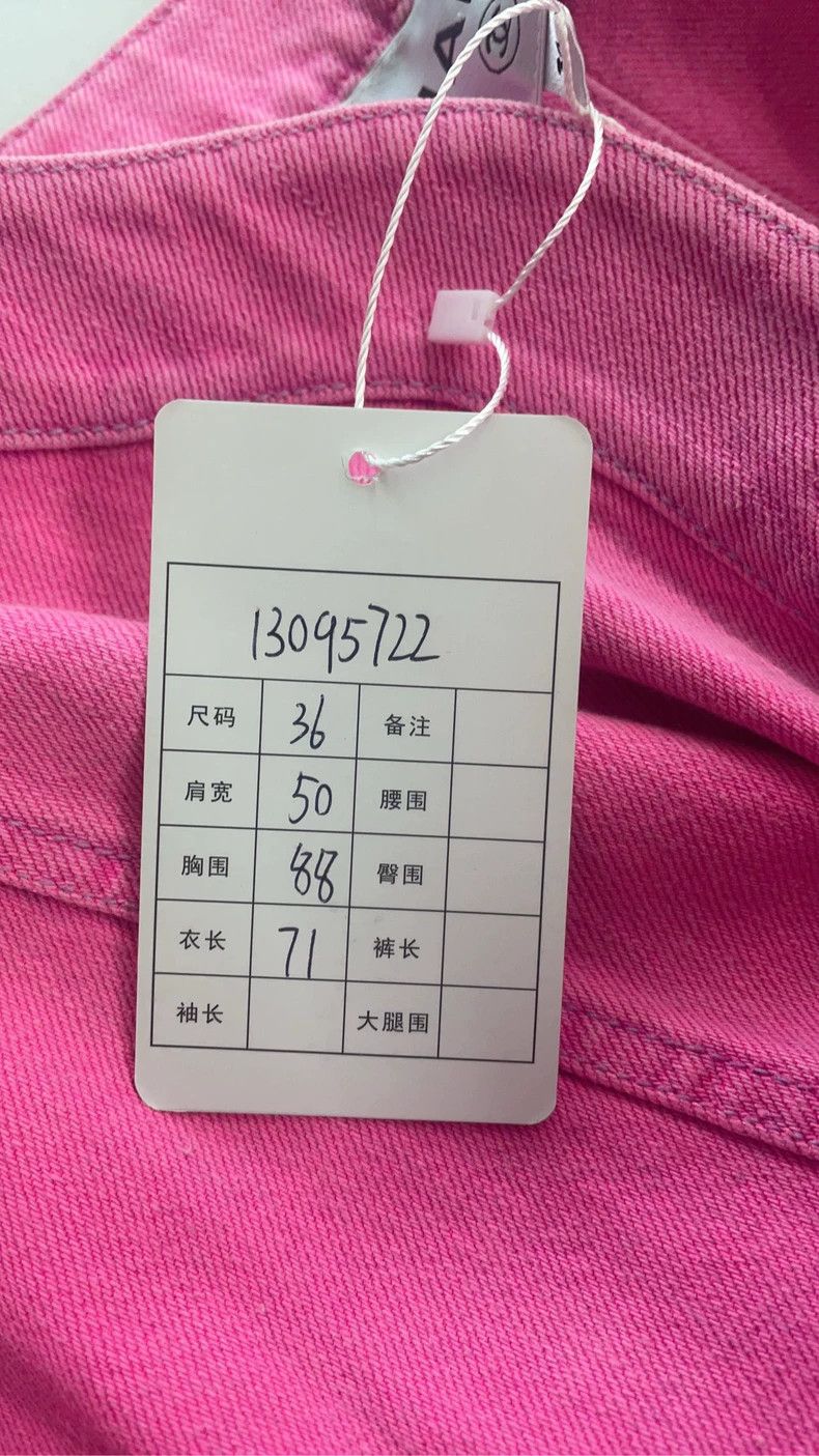 Chanel Chanel Pink Denim Jacket Size 36 Size US S / EU 44-46 / 1 - 6 Thumbnail