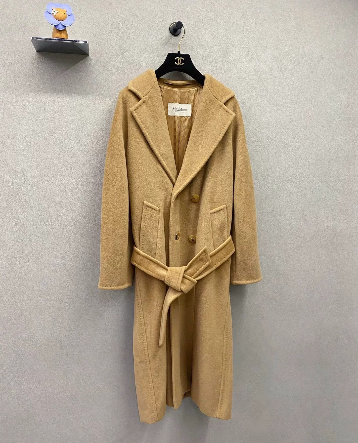 Max Mara maxmara double-breasted camel coat Size US L / EU 52-54 / 3 - 3 Thumbnail