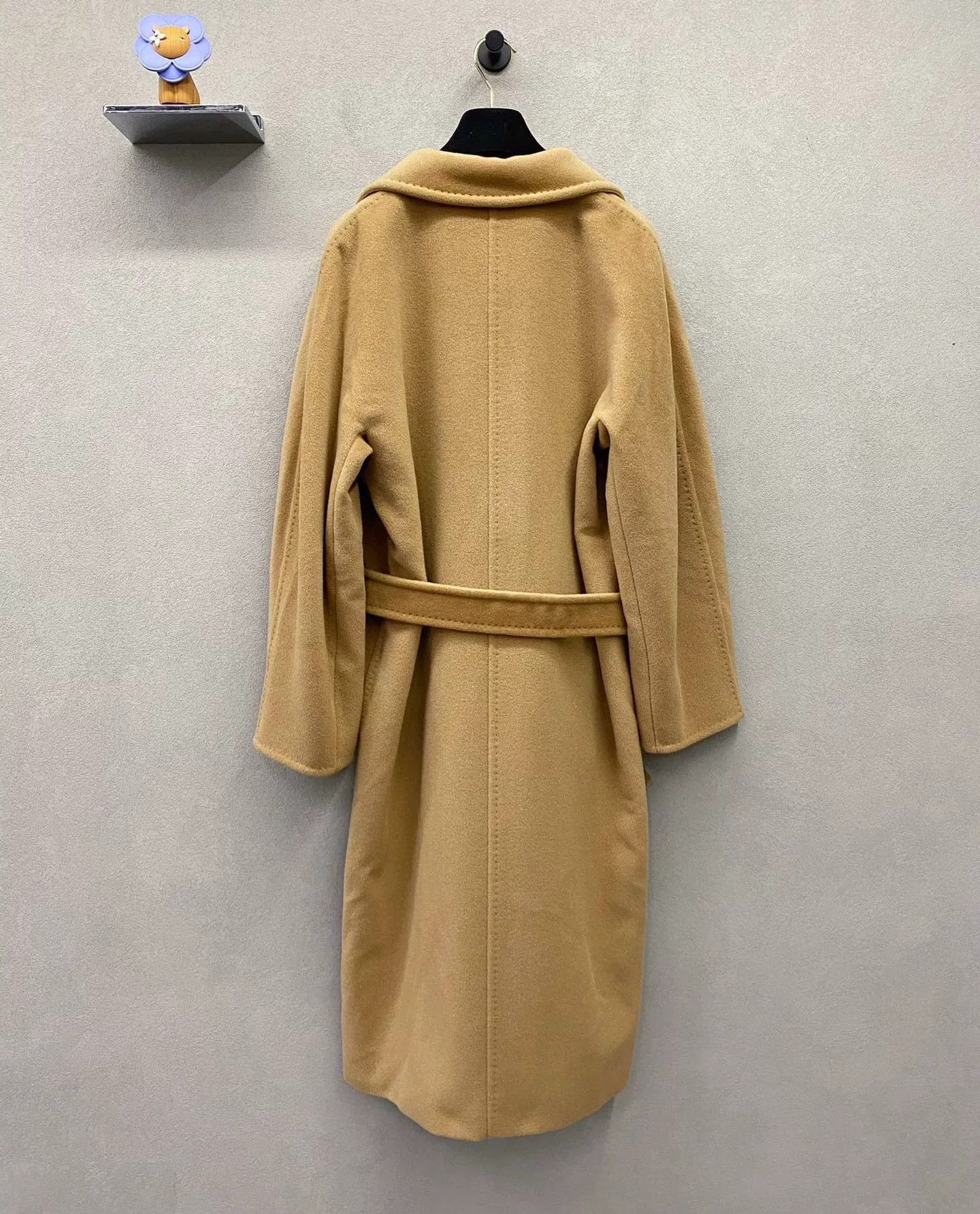 Max Mara maxmara double-breasted camel coat Size US L / EU 52-54 / 3 - 2 Thumbnail