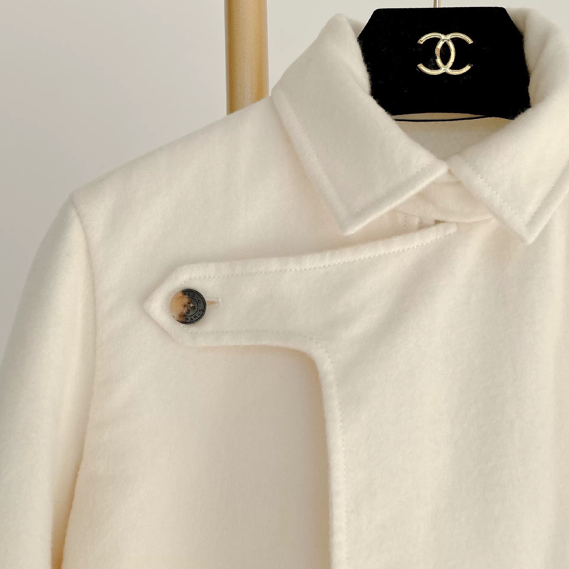 Hermes Hermes Double-sided Cashmere Coat Size US XXS / EU 40 - 3 Thumbnail