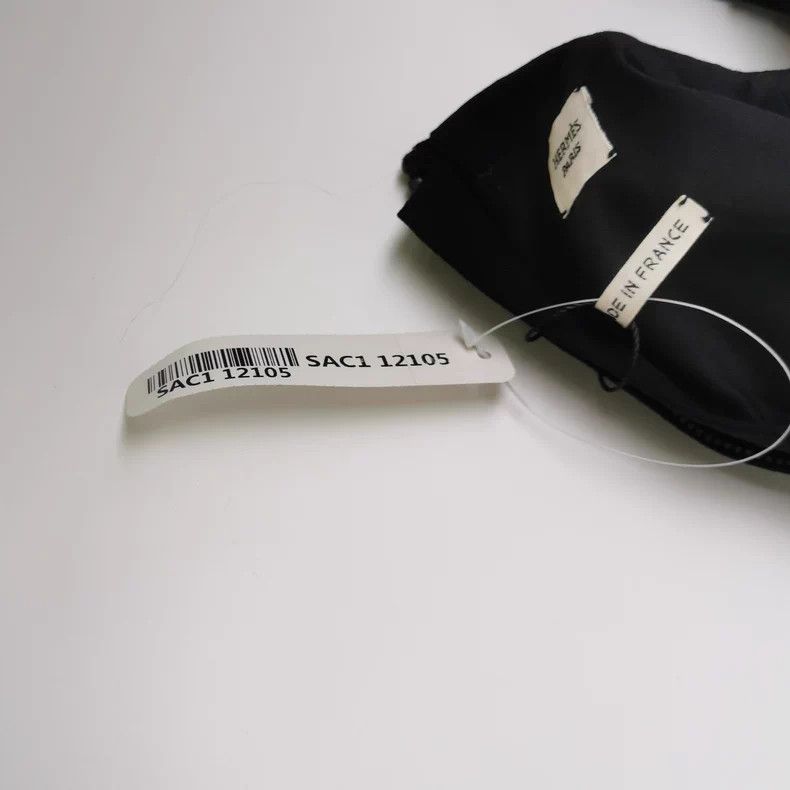 Hermes Hermes Black V-Neck Wool Dress Size 34 Size 34 - 3 Thumbnail