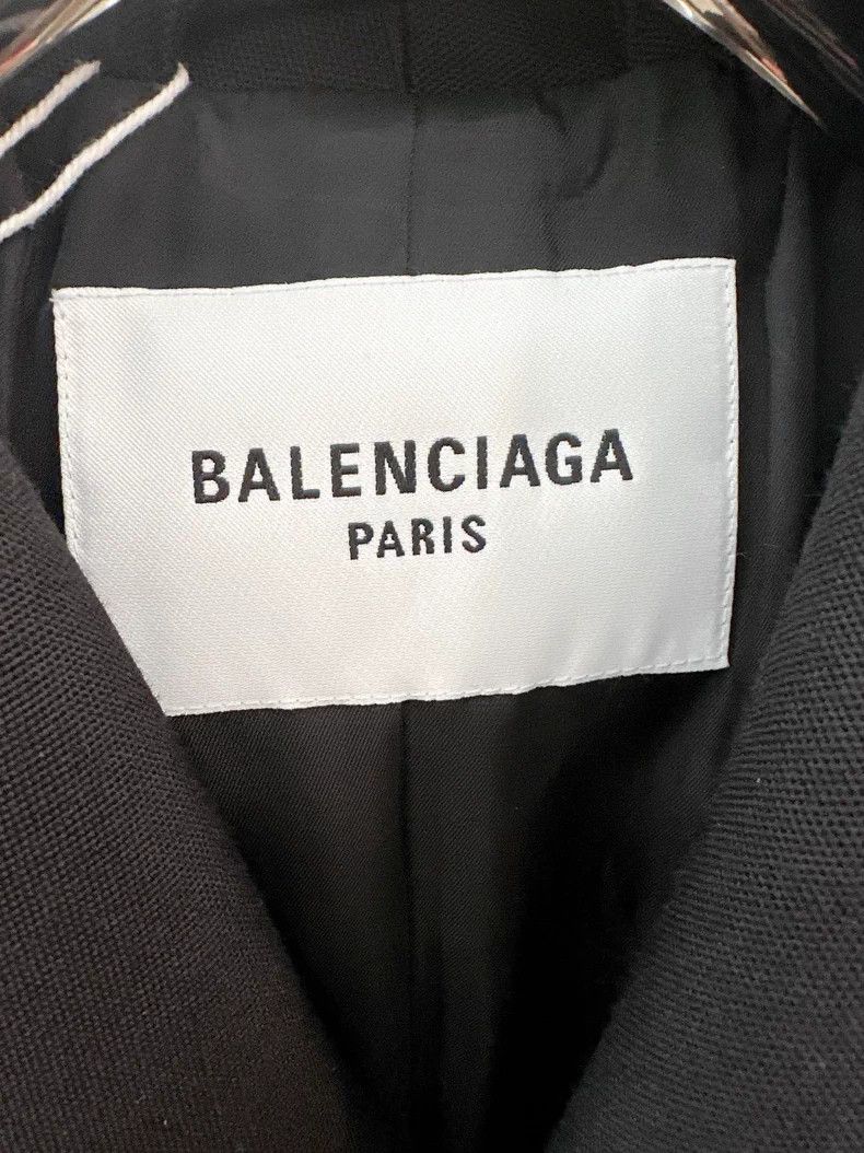 Balenciaga Balenciaga Black Oversized Blazer Size 36 Size US XS / EU 42 / 0 - 3 Thumbnail