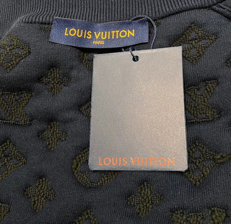 Louis Vuitton Louis Vuitton Blue Embossed Logo Jacket Size US XS / EU 42 / 0 - 5 Thumbnail
