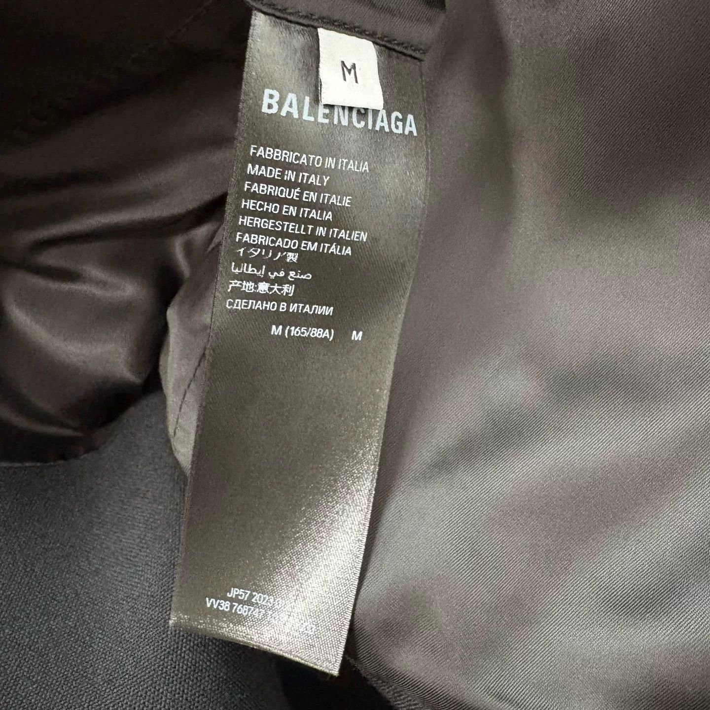 Balenciaga Balenciaga 24SS Deconstructed Tailored Blazer Size US M / EU 48-50 / 2 - 4 Thumbnail