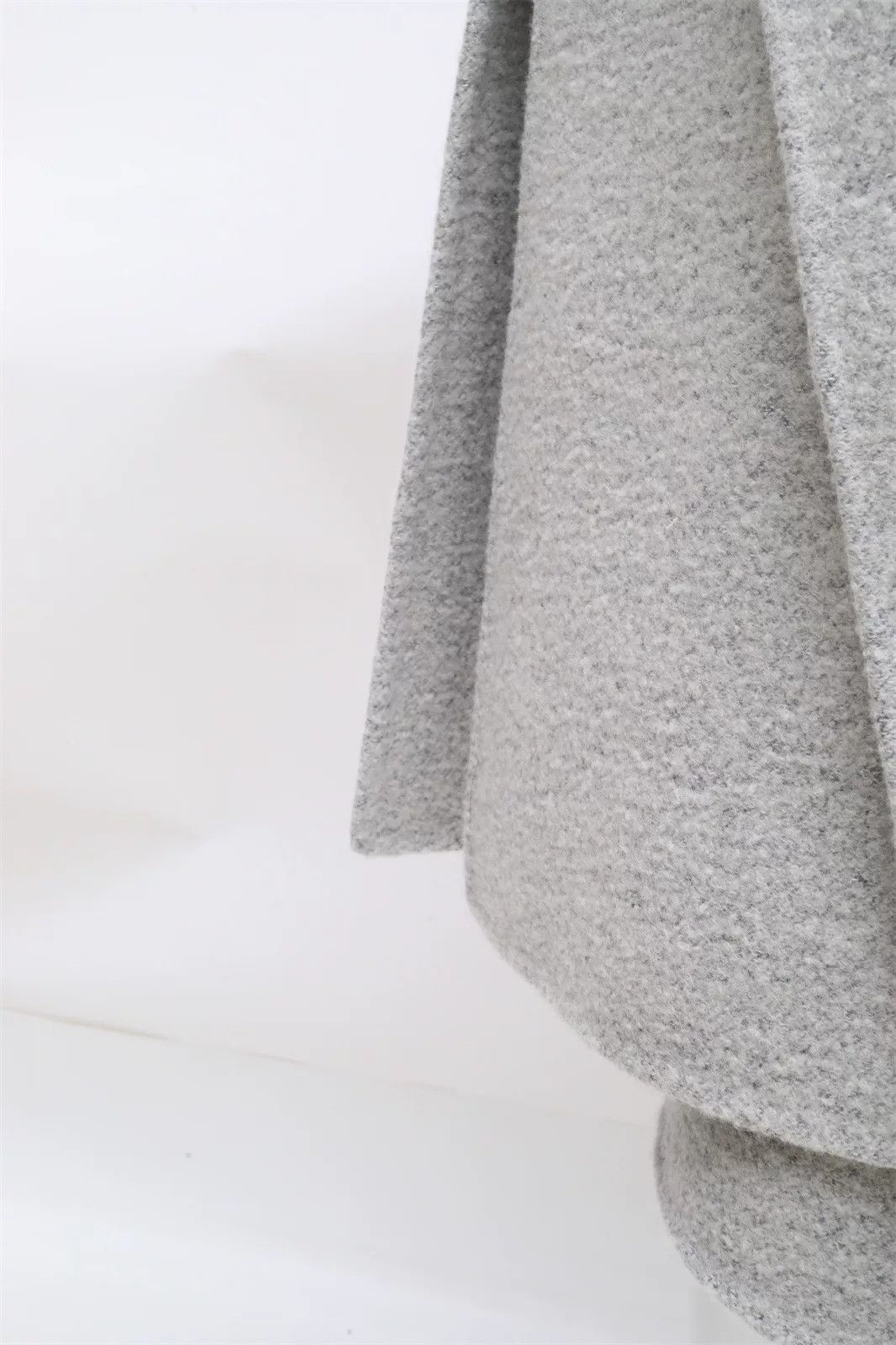 Max Mara MaxMara Atelier Grey Cashmere Coat Size US XXS / EU 40 - 8 Thumbnail