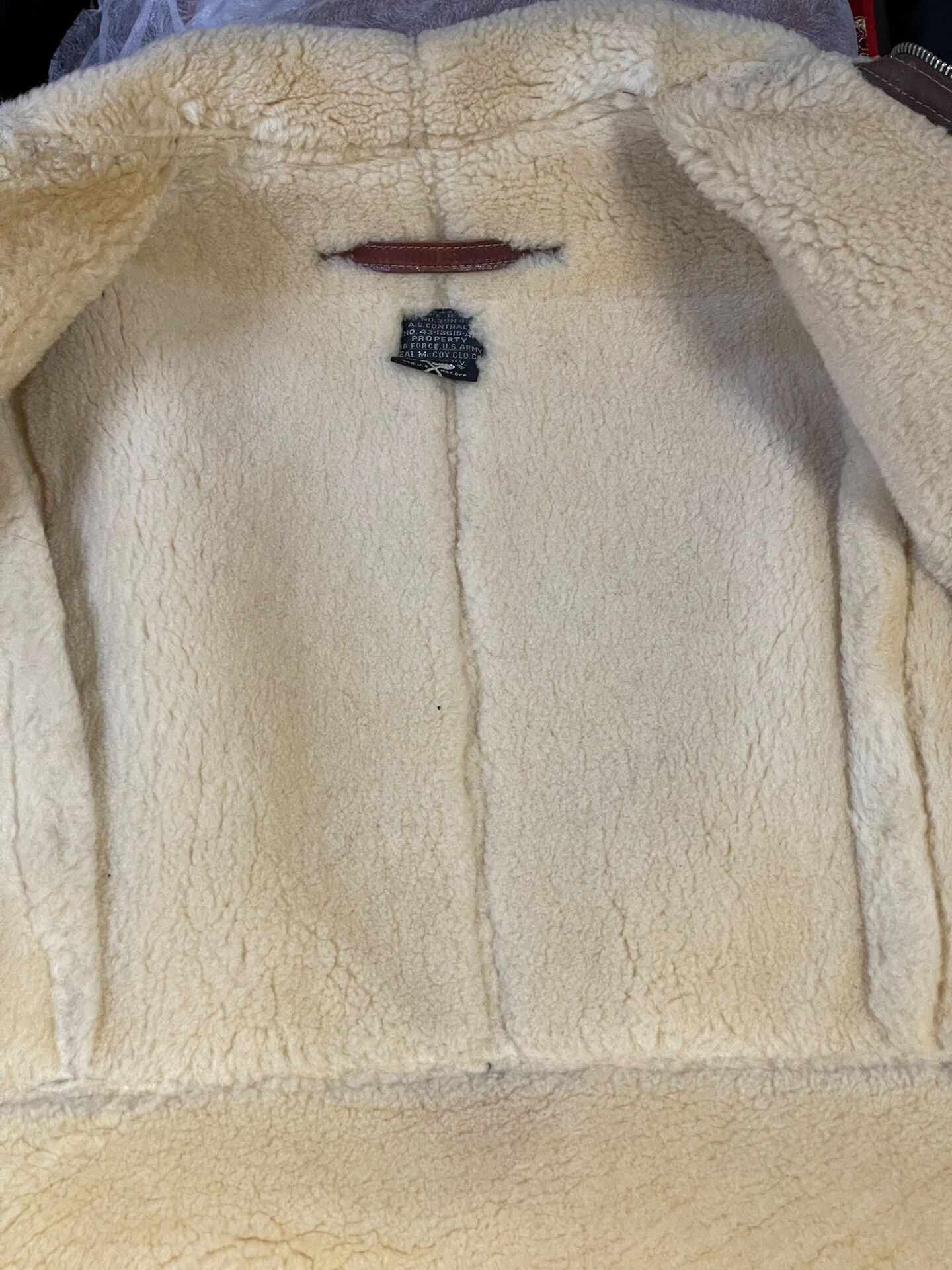 The Real McCoy's real mccoy b6 leather flight jacket Size US M / EU 48-50 / 2 - 4 Thumbnail