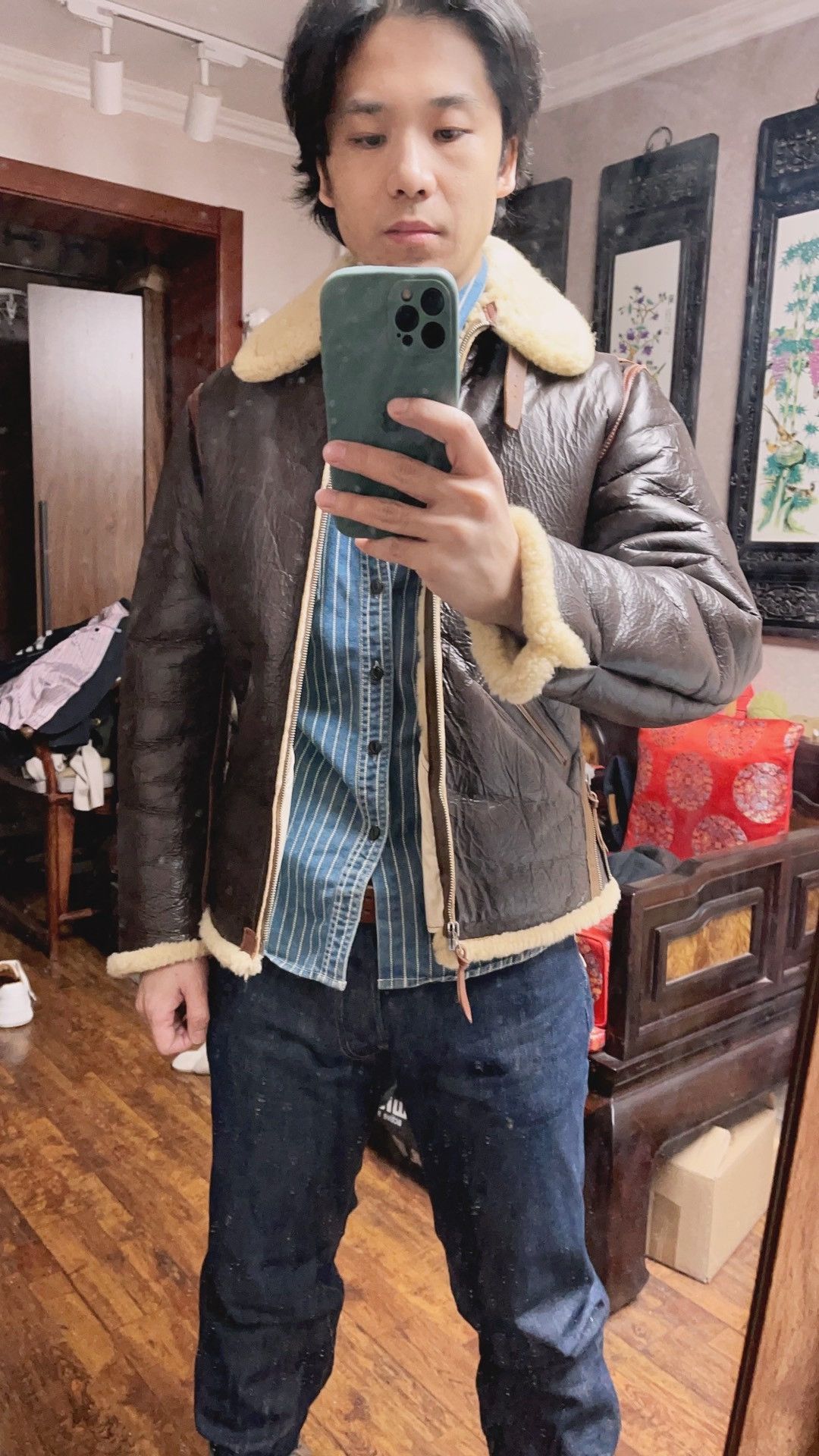 The Real McCoy's real mccoy b6 leather flight jacket Size US M / EU 48-50 / 2 - 2 Thumbnail