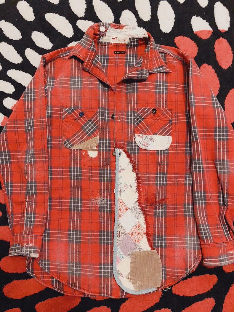 Kapital KAPITAL Boro Kimono Jacket Size US L / EU 52-54 / 3 - 4 Thumbnail