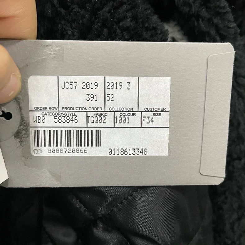 Balenciaga All-over Logo Teddy Coat