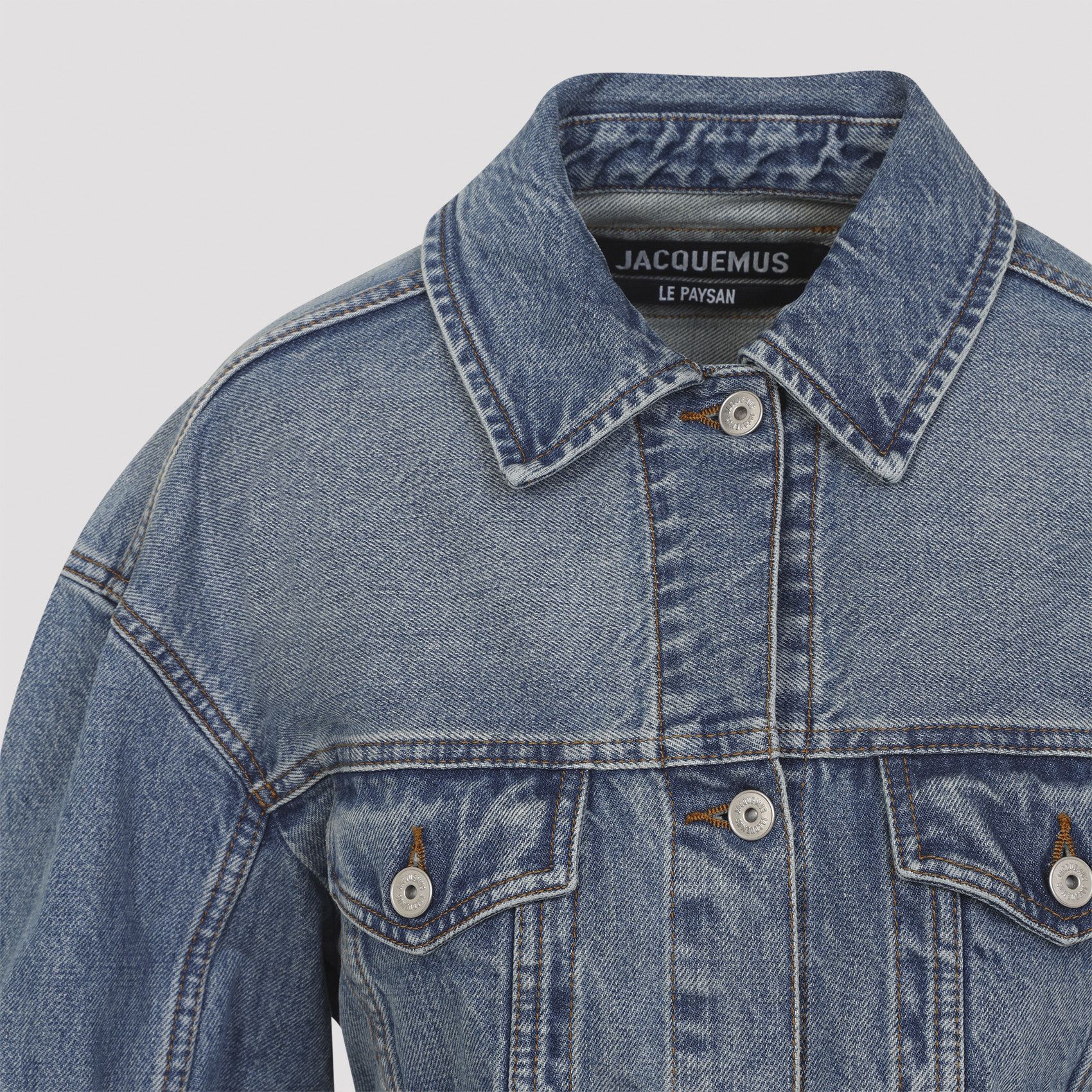 Jacquemus Jacquemus La Veste De-Nimes Jacket Size M / US 6-8 / IT 42-44 - 4 Thumbnail