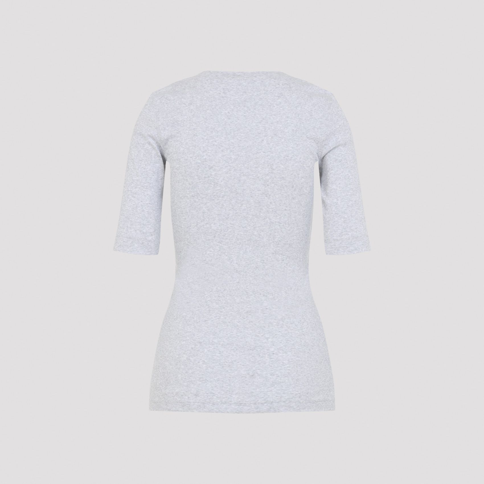 Brunello Cucinelli V-Neck Ribbed T-Shirt