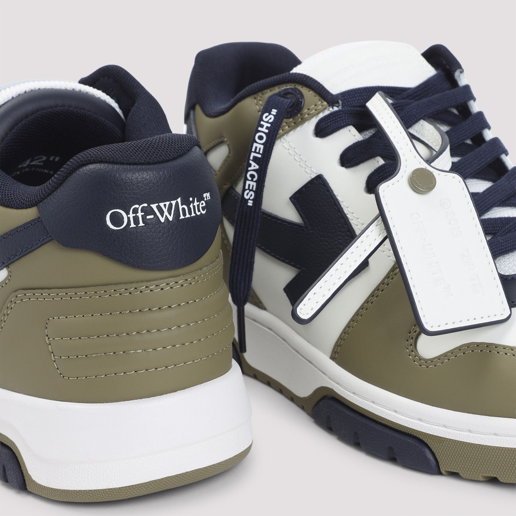 Off-White Off White M-Out Of Office Sneakers Size US 13 / EU 46 - 4 Thumbnail